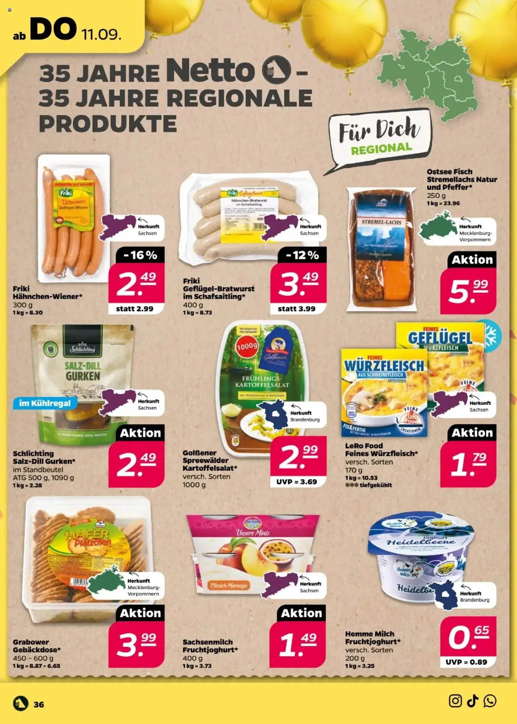 Netto Prospekt - Gültiger Prospekt ab 07.09.2025, Seite 36 von insgesamt 44