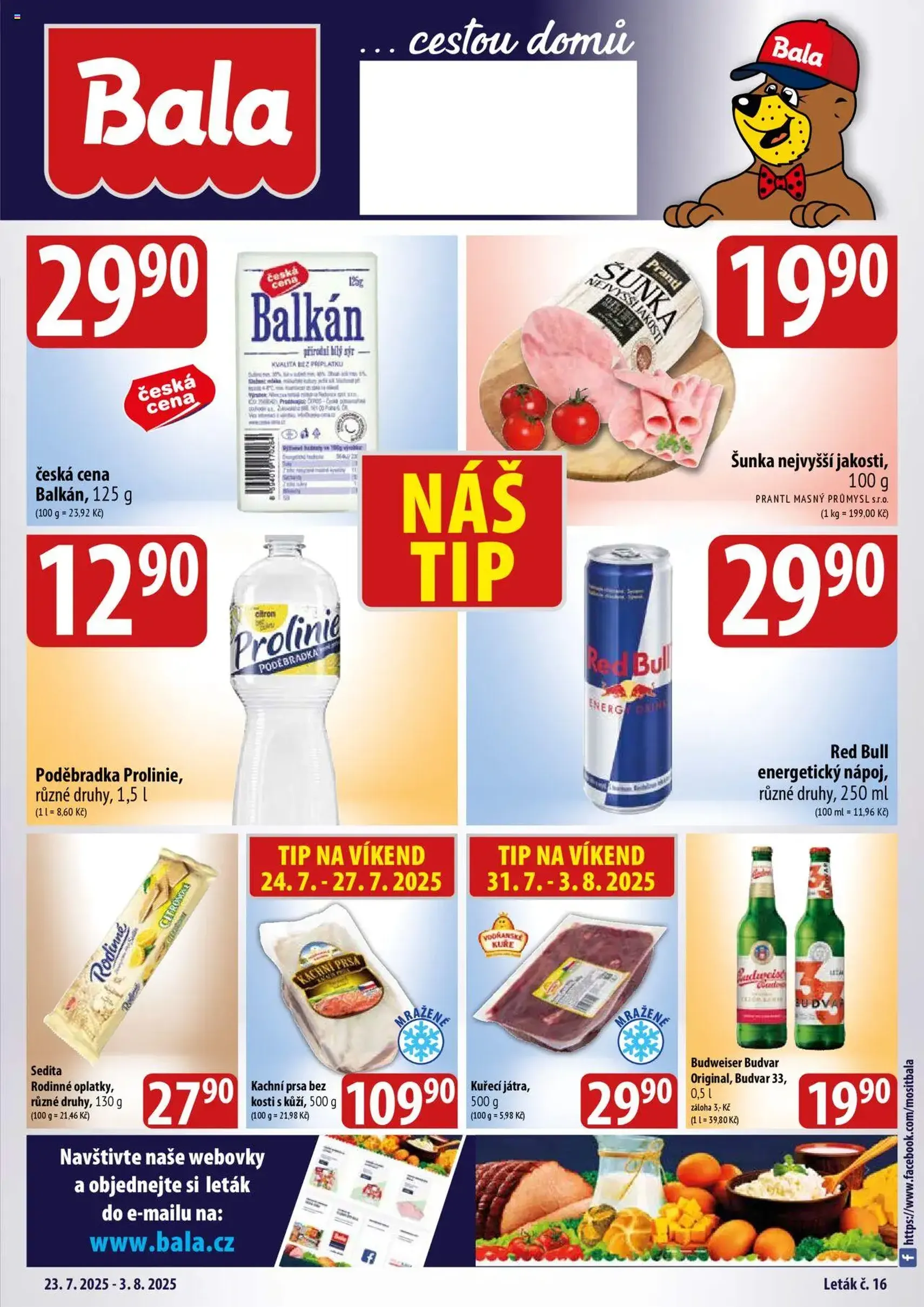 BALA velký leták - platný leták od 23.07.2025 strana 1 z 6