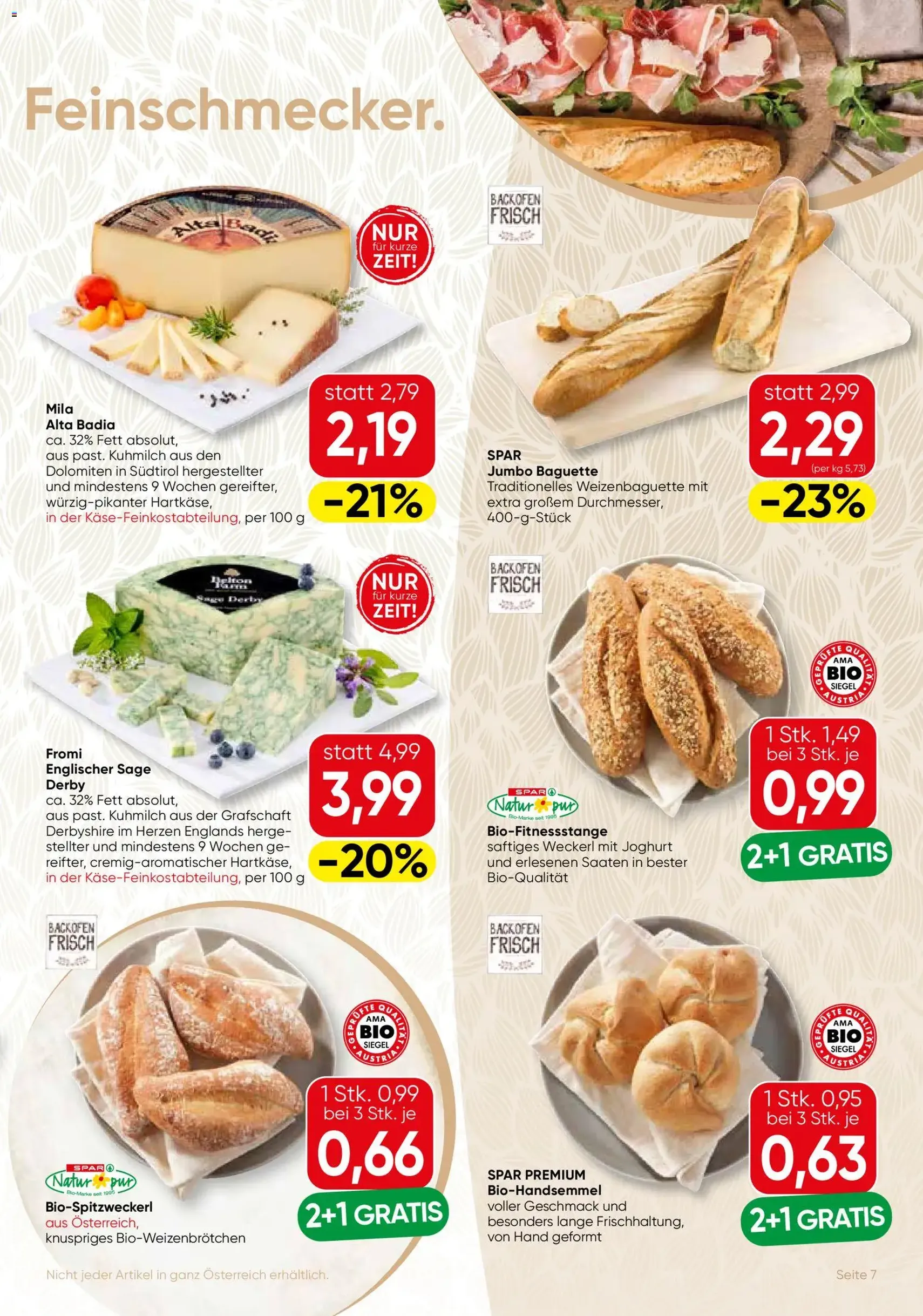 SPAR Gourmet Flugblatt - Gültiger Prospekt ab 03.06.2026, Seite 7 von insgesamt 12