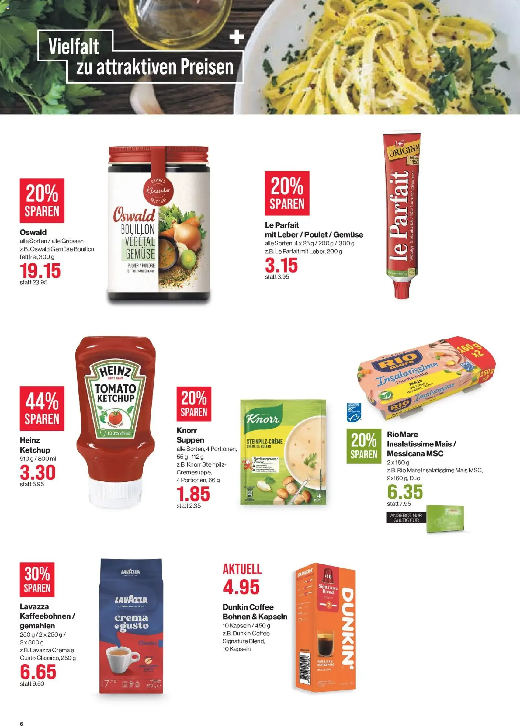 SPAR aktionen - Gültiger Prospekt ab 01.10.2026, Seite 6 von insgesamt 17