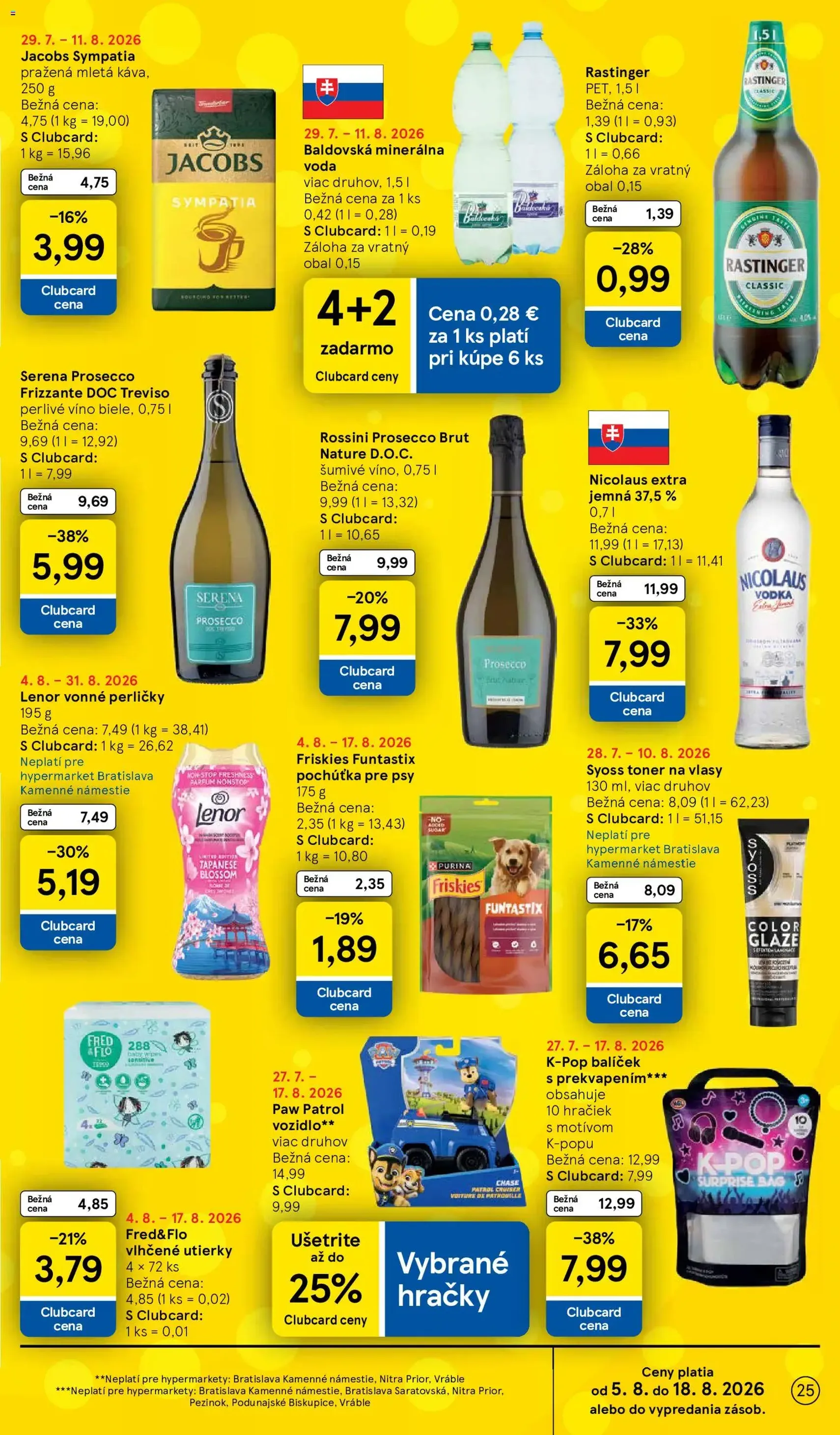 Tesco Hypermarket - leták - platný leták od 05.08.2026 strana 25 z 52