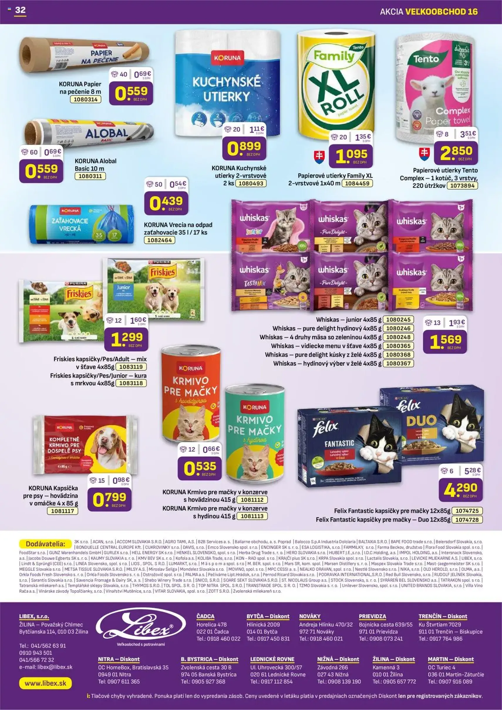 Libex leták - platný leták od 11.08.2025 strana 32 z 32 Libex leták - platný leták od 11.08.2025 strana 32 z 32