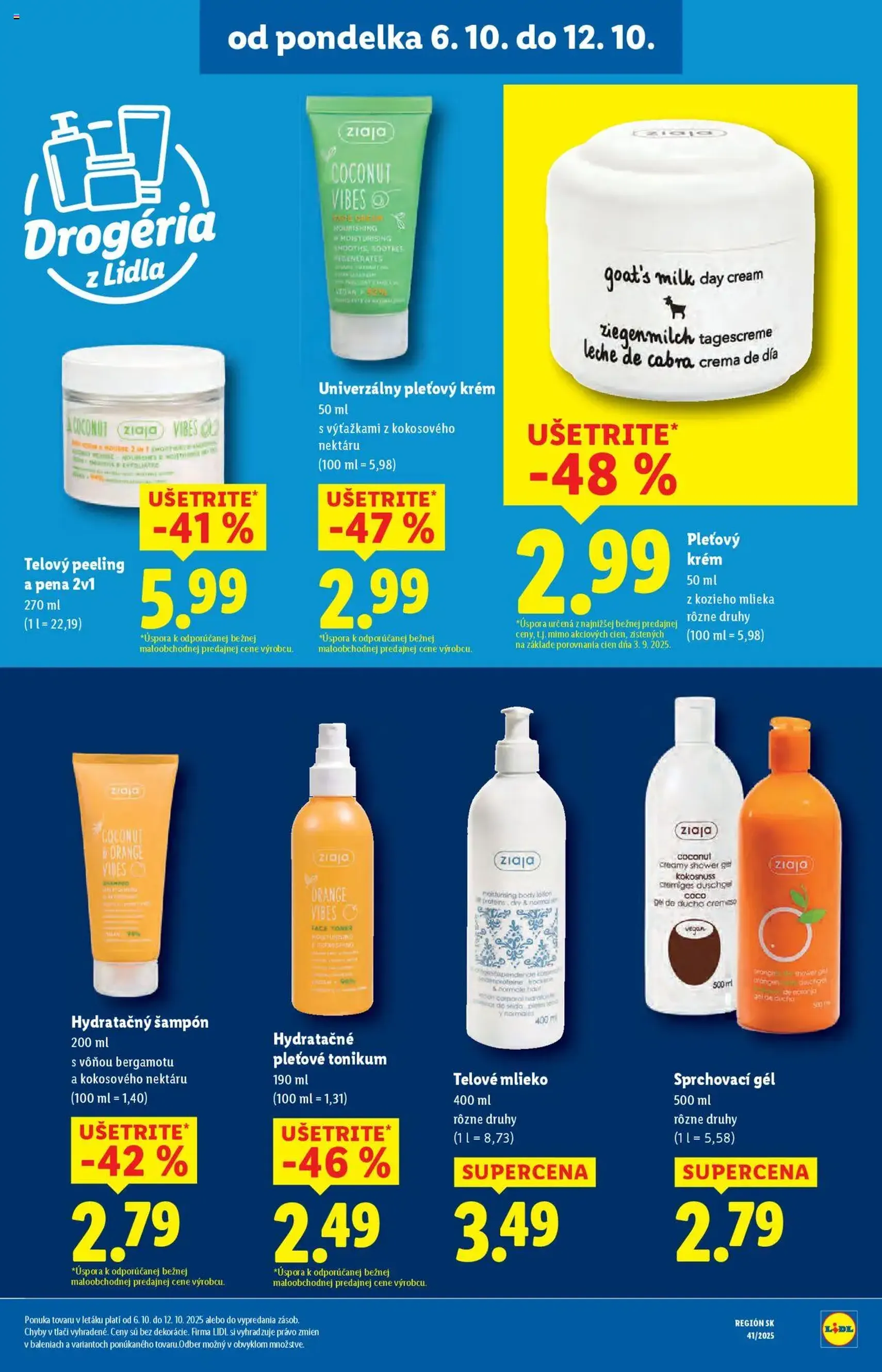 Lidl leták - platný leták od 06.10.2025 strana 46 z 108