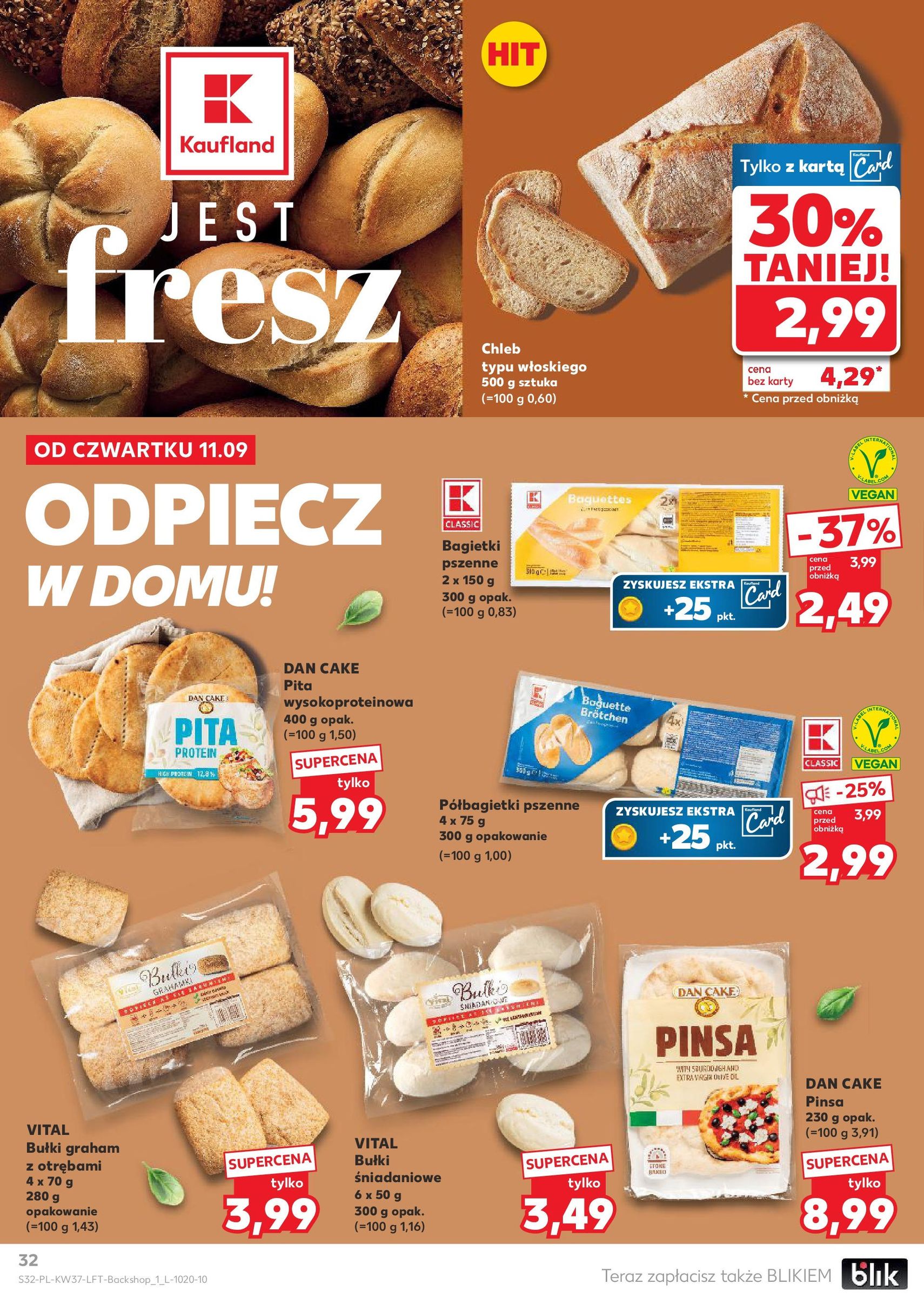Kaufland gazetka - ważny gazetka od 11.09.2025 strona 32 z 61 Kaufland gazetka - ważny gazetka od 11.09.2025 strona 32 z 61