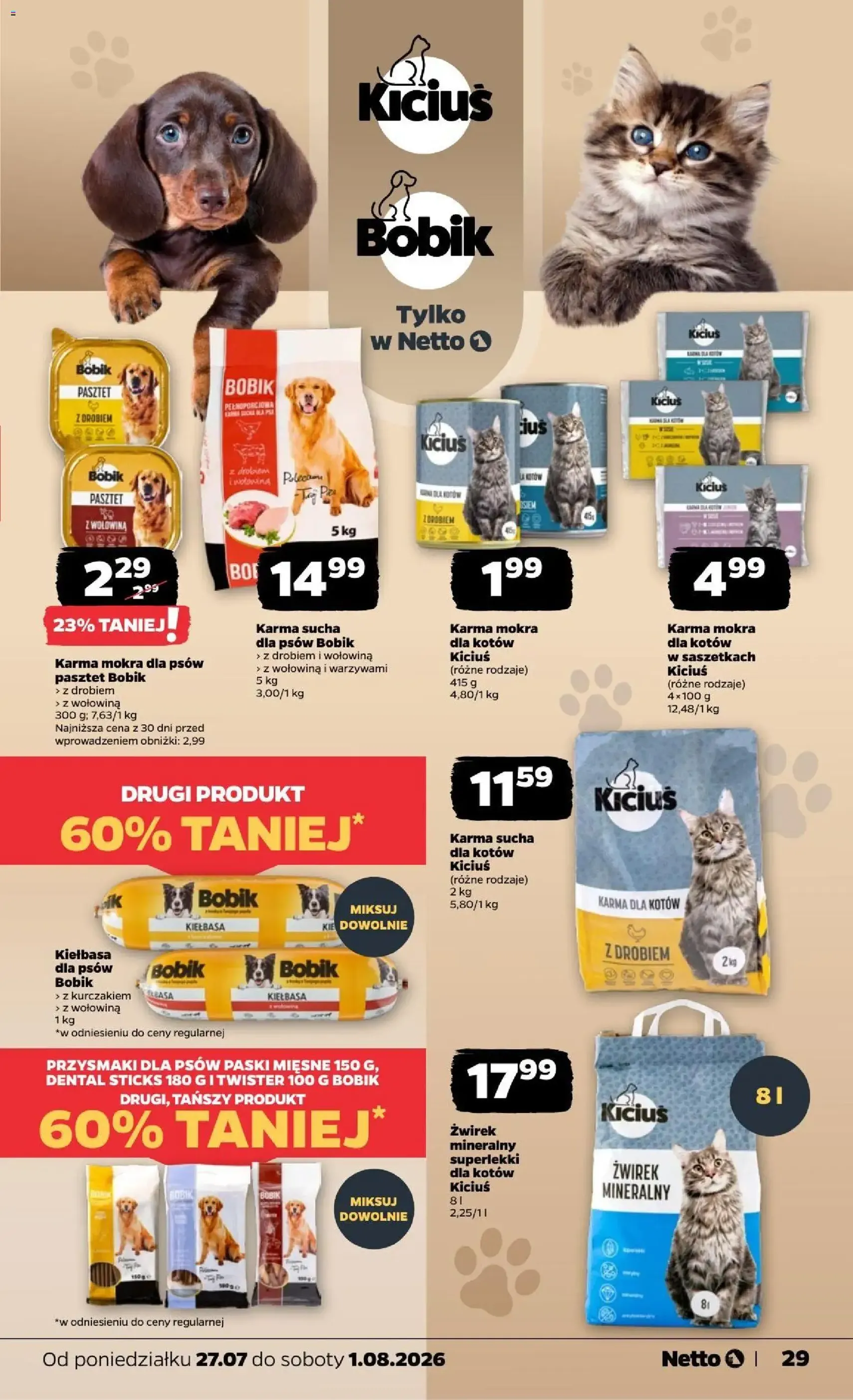 Netto gazetka od poniedziałku - ważny gazetka od 27.07.2026 strona 29 z 33