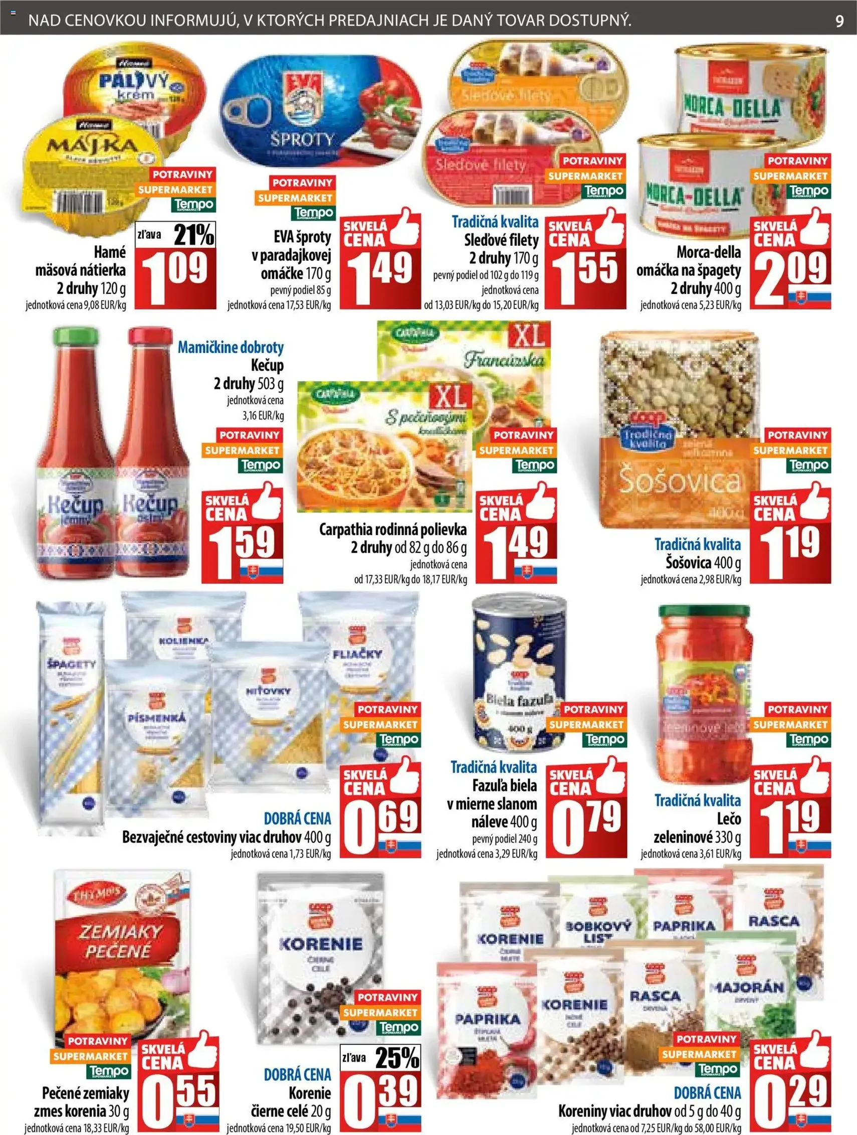 COOP Jednota leták - platný leták od 20.11.2025 strana 9 z 32