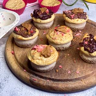 Previsualización de la receta Mini muffin cheesecakes