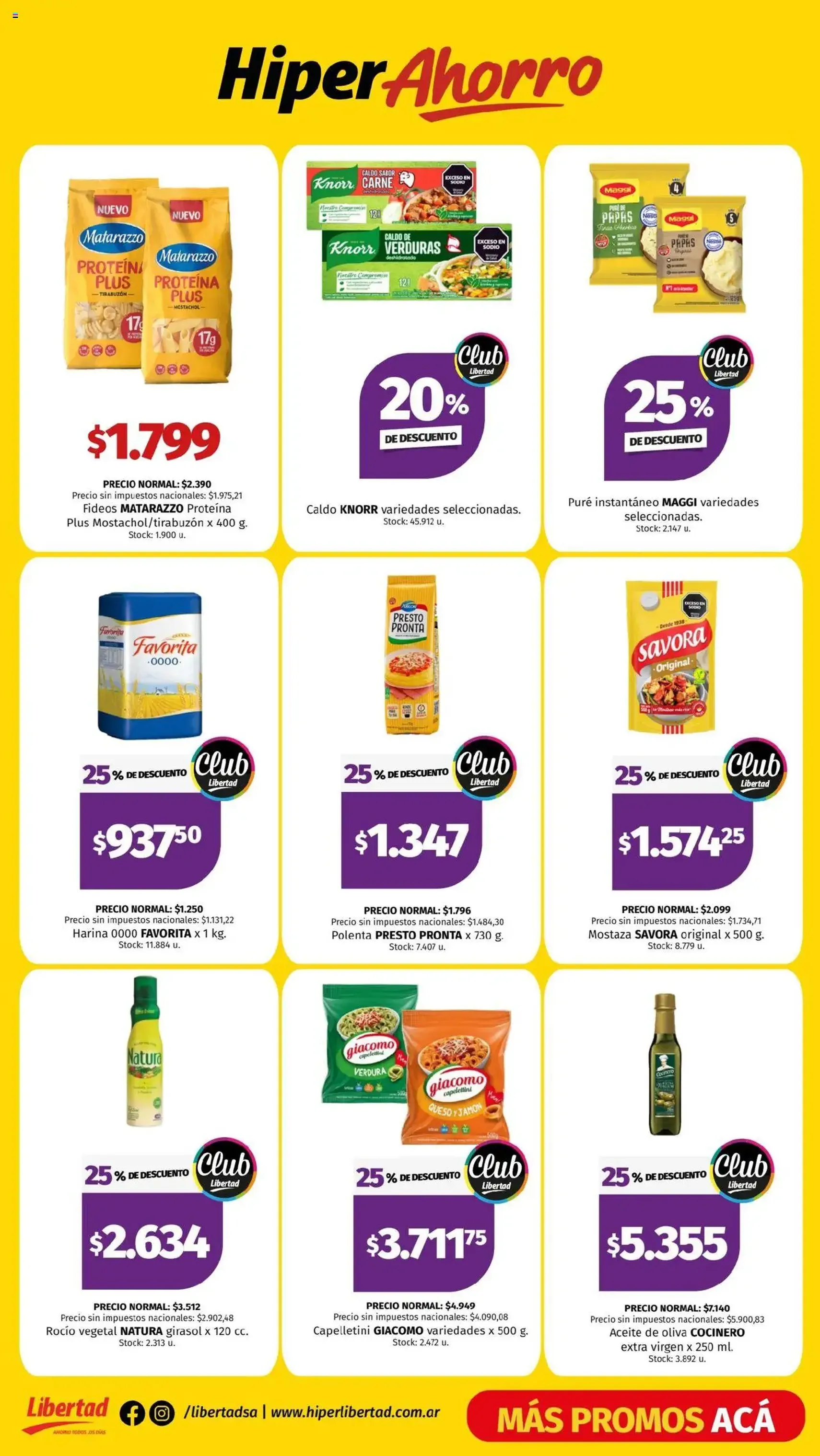 Hipermercado Libertad catálogo - folleto válido desde 23/07/2025 página 2 de 12 Hipermercado Libertad catálogo - folleto válido desde 23/07/2025 página 2 de 12
