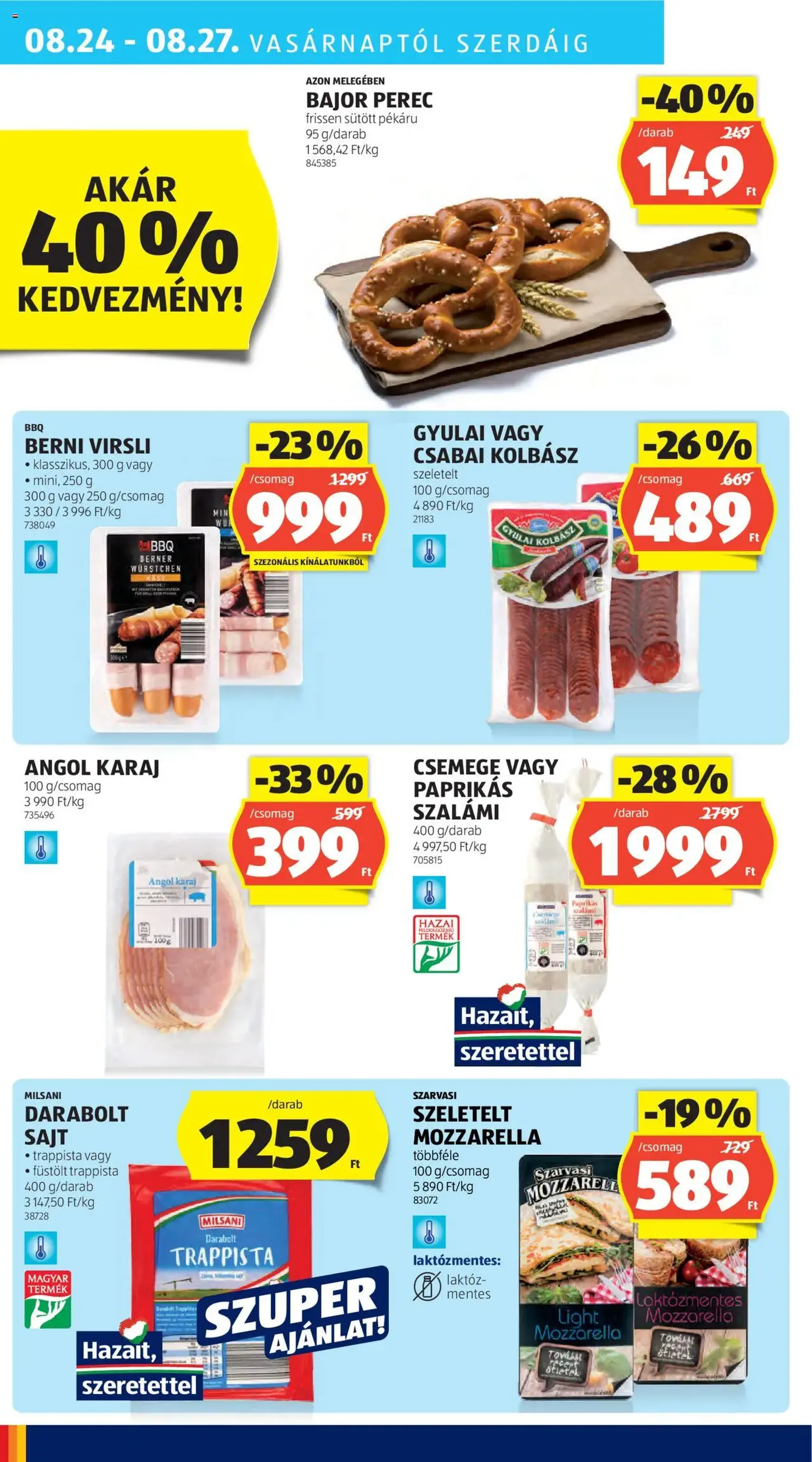 Aldi Akciós újság - 2025.08.21. érvényes szórólap 28 oldal 46 oldalból