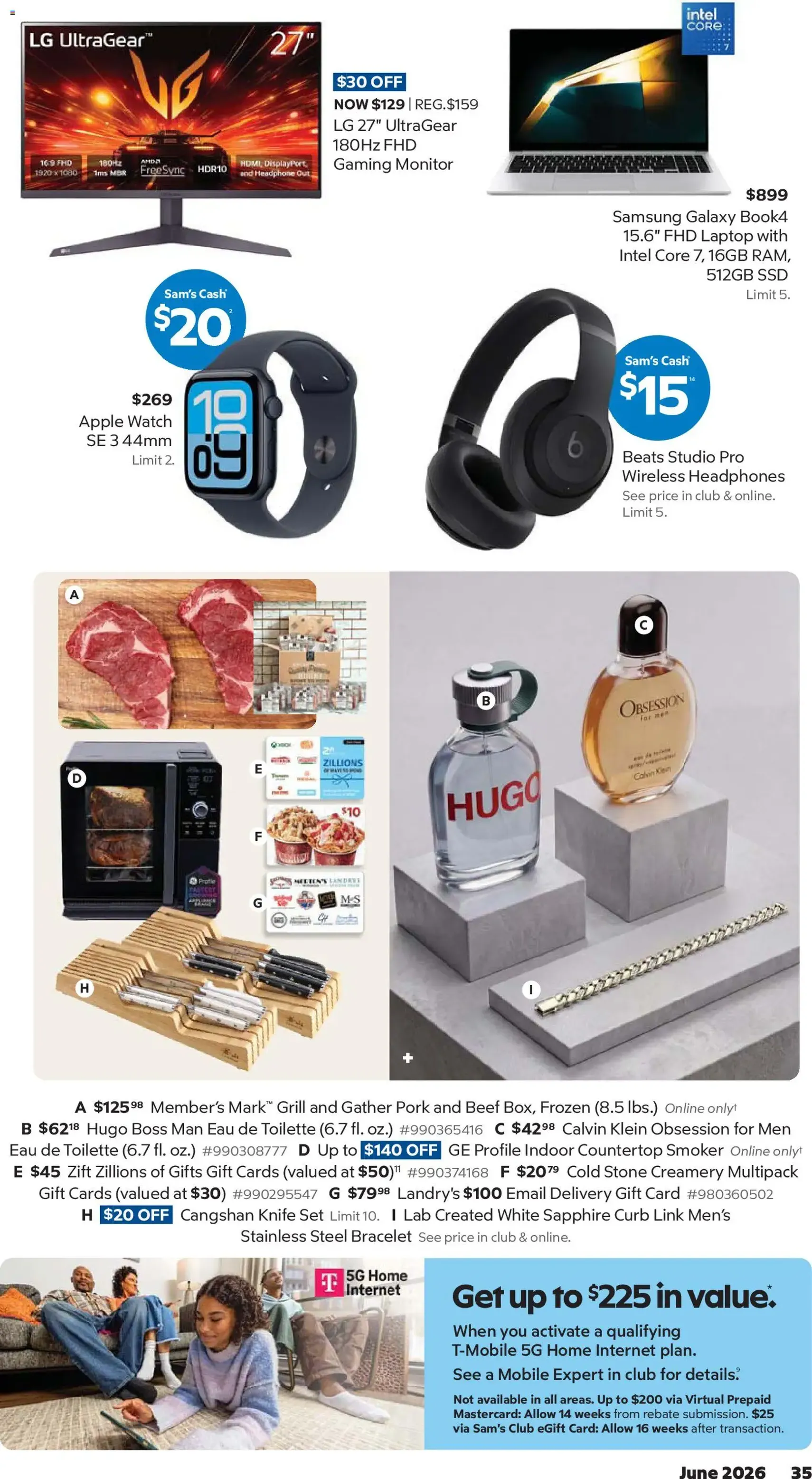 Sam's Club Weekly Ad - valid flyer from 06/01/2026, page 35 of 44