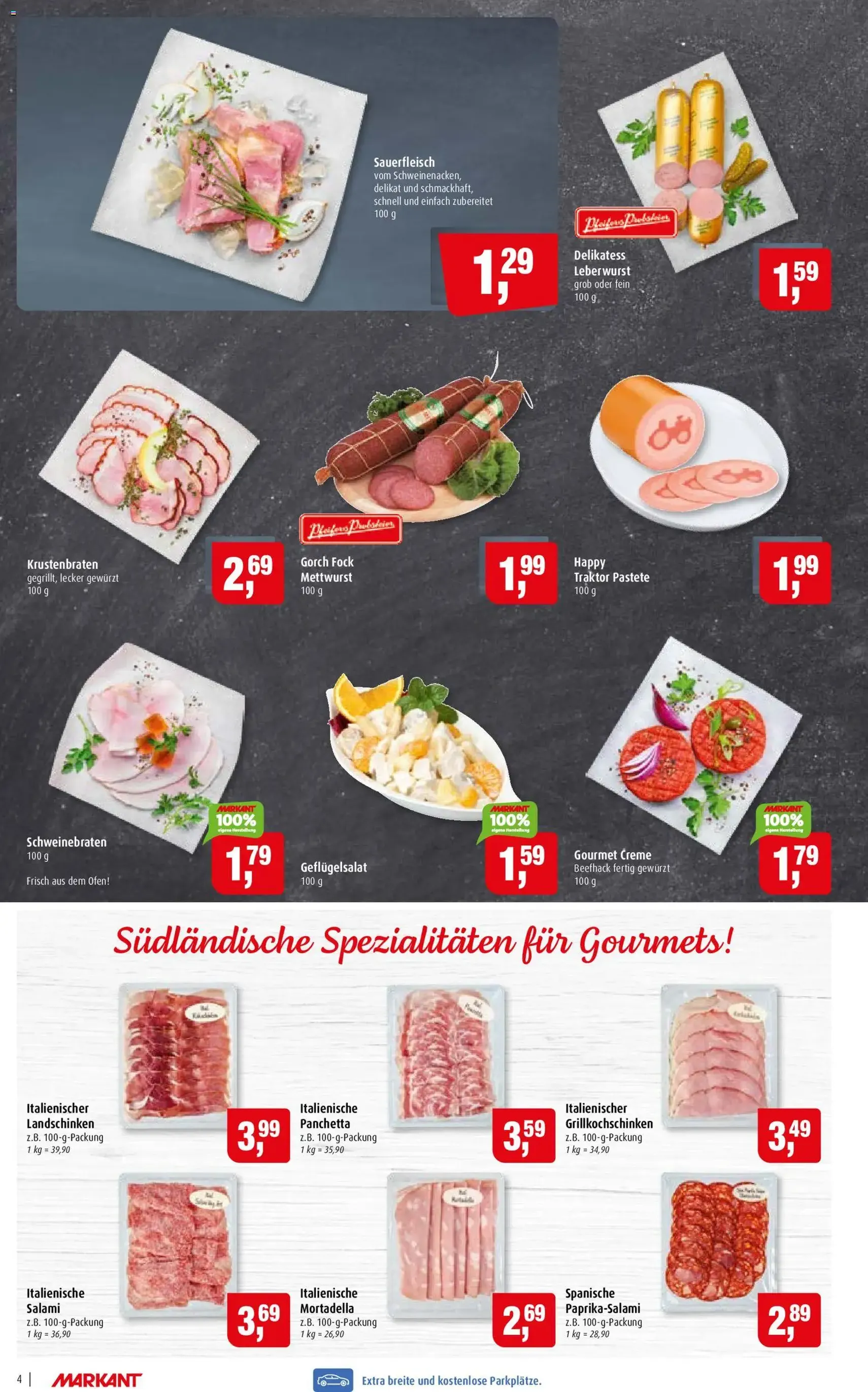 Markant Prospekt - Gültiger Prospekt ab 08.06.2026, Seite 4 von insgesamt 14