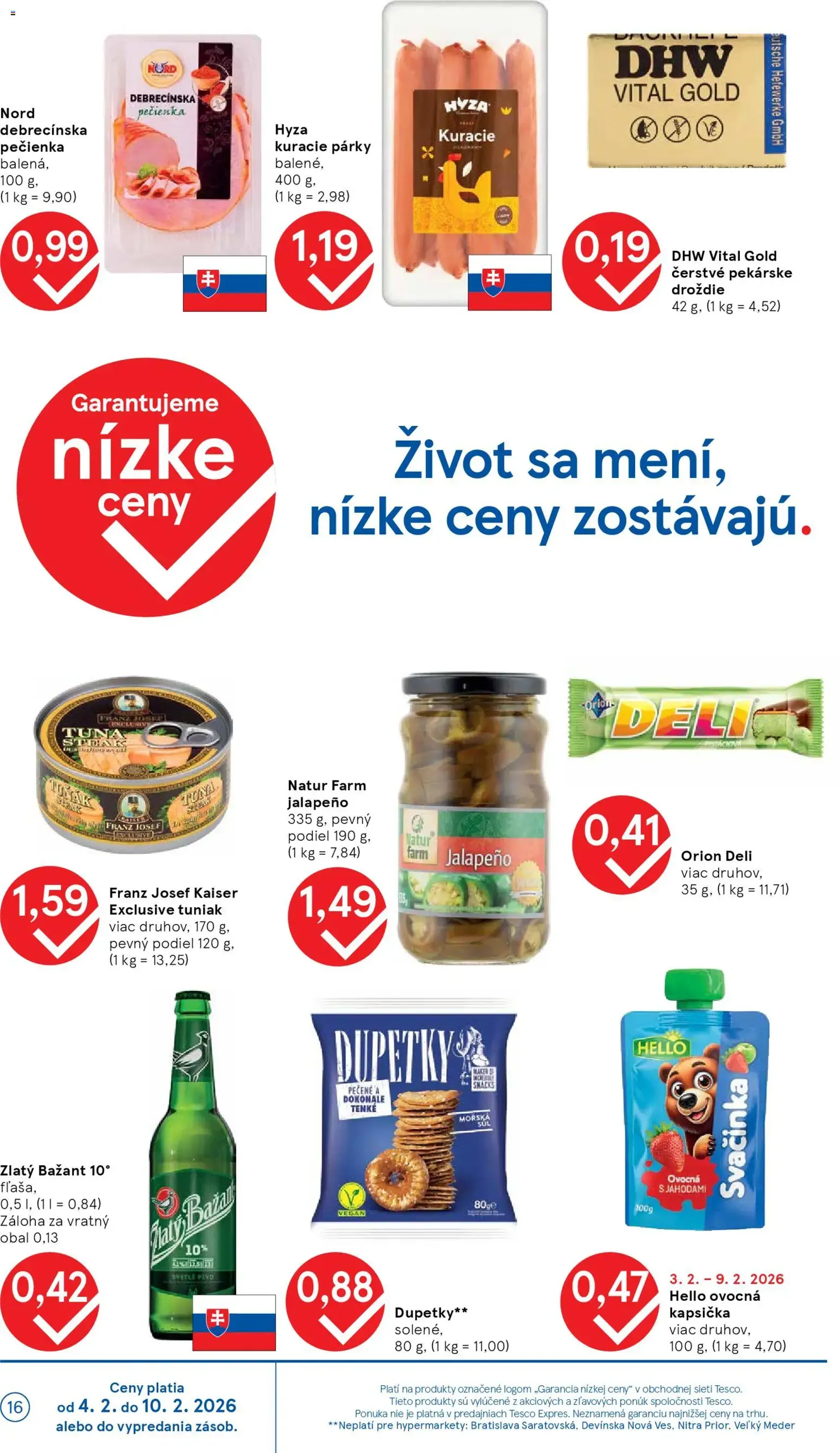 Tesco Hypermarket - leták - platný leták od 04.02.2026 strana 16 z 36