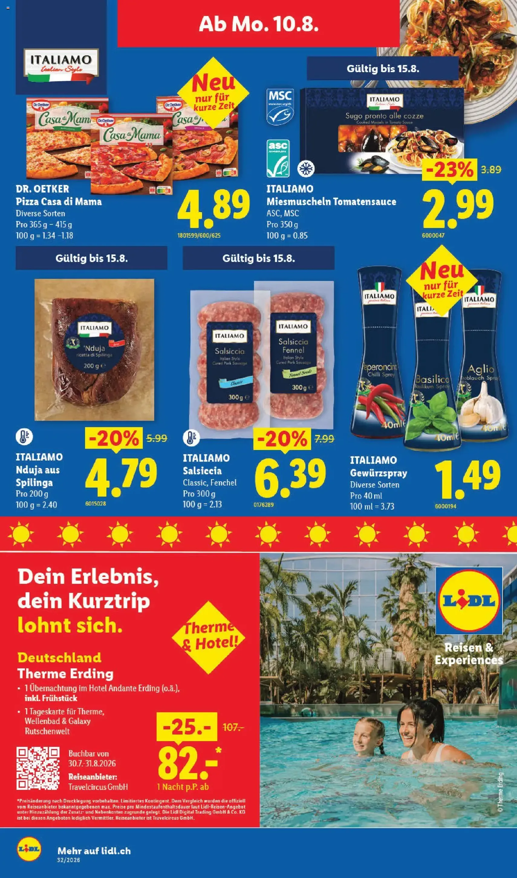 Lidl aktionen - Gültiger Prospekt ab 06.08.2026, Seite 22 von insgesamt 32