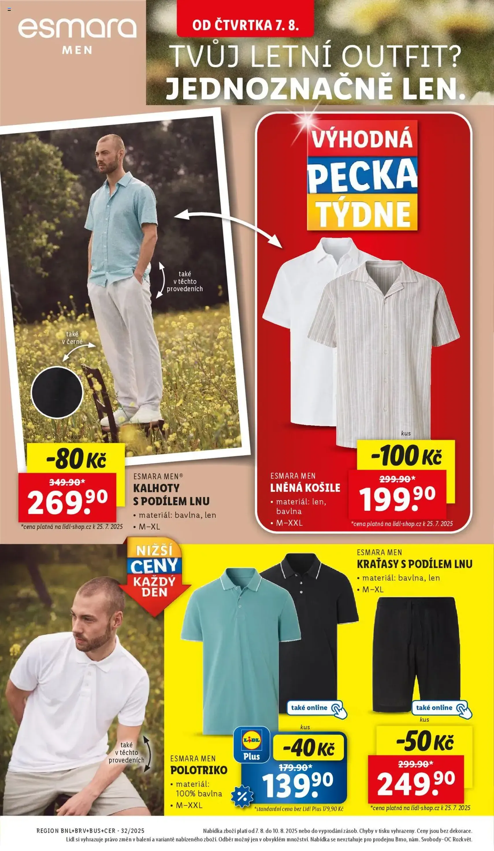 Lidl leták - platný leták od 07.08.2025 strana 32 z 47 Lidl leták - platný leták od 07.08.2025 strana 32 z 47