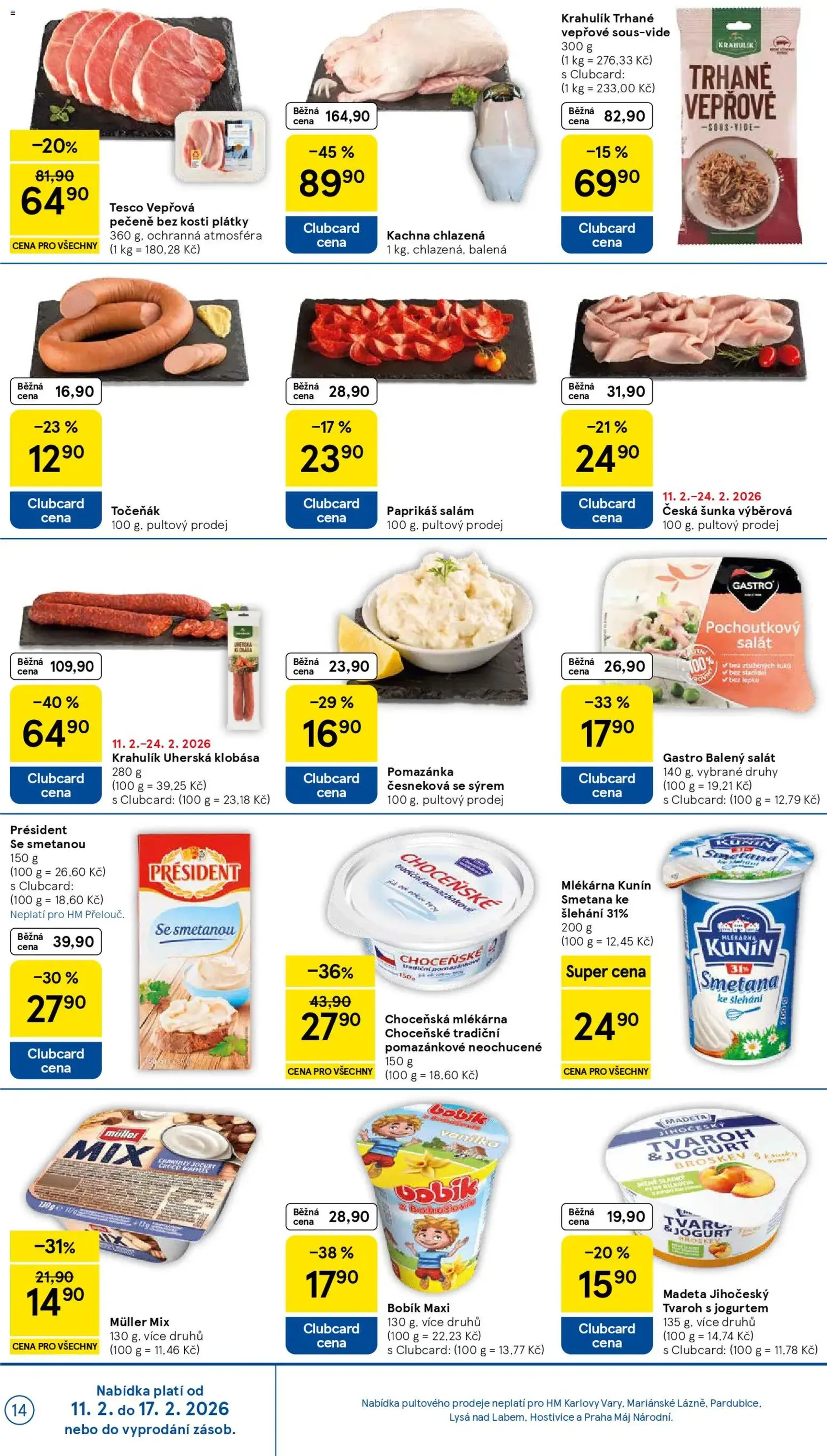 Tesco leták - Hypermarket - platný leták od 11.02.2026 strana 14 z 31