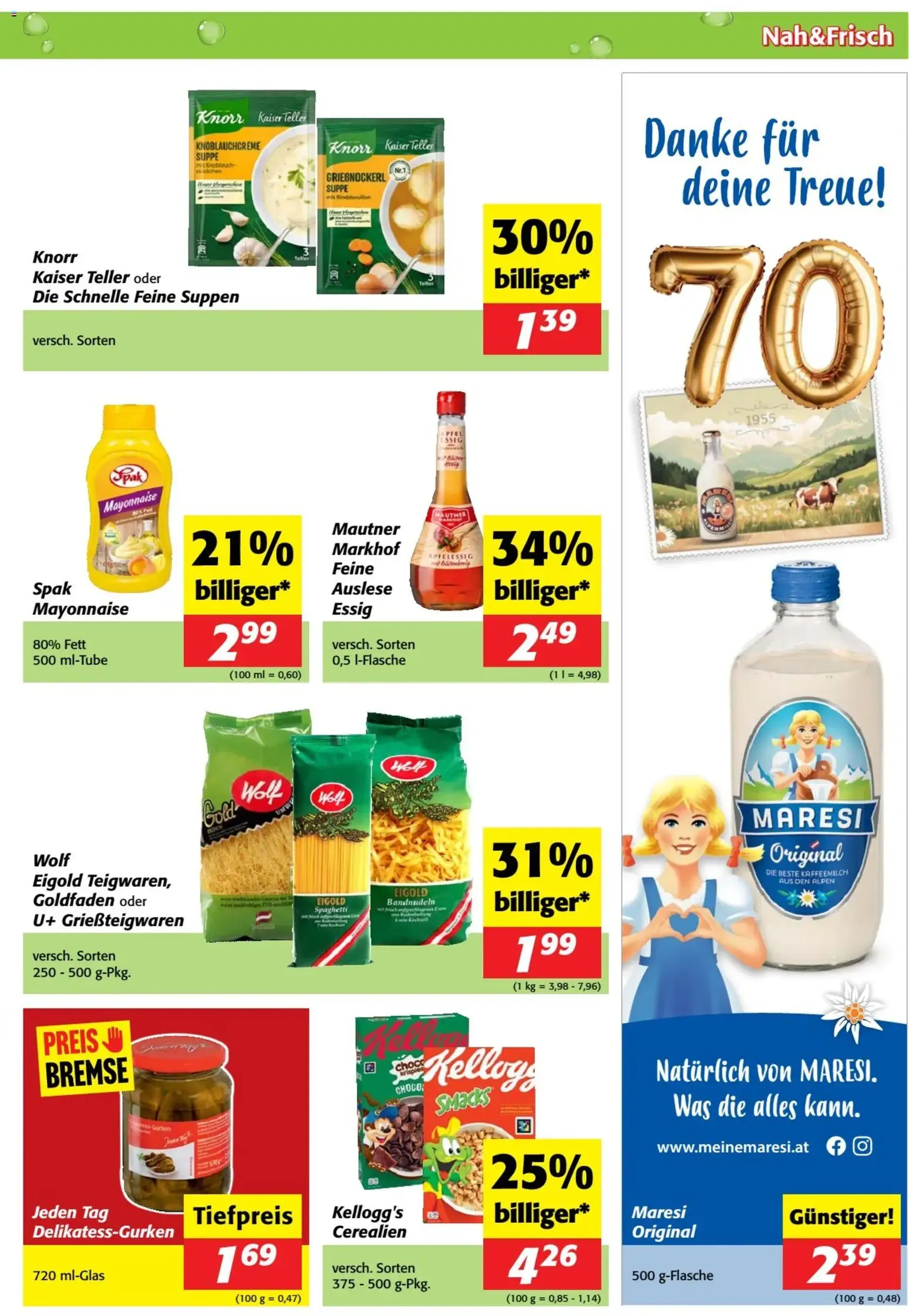 Nah und Frisch Flugblatt - Gültiger Prospekt ab 20.05.2026, Seite 5 von insgesamt 8