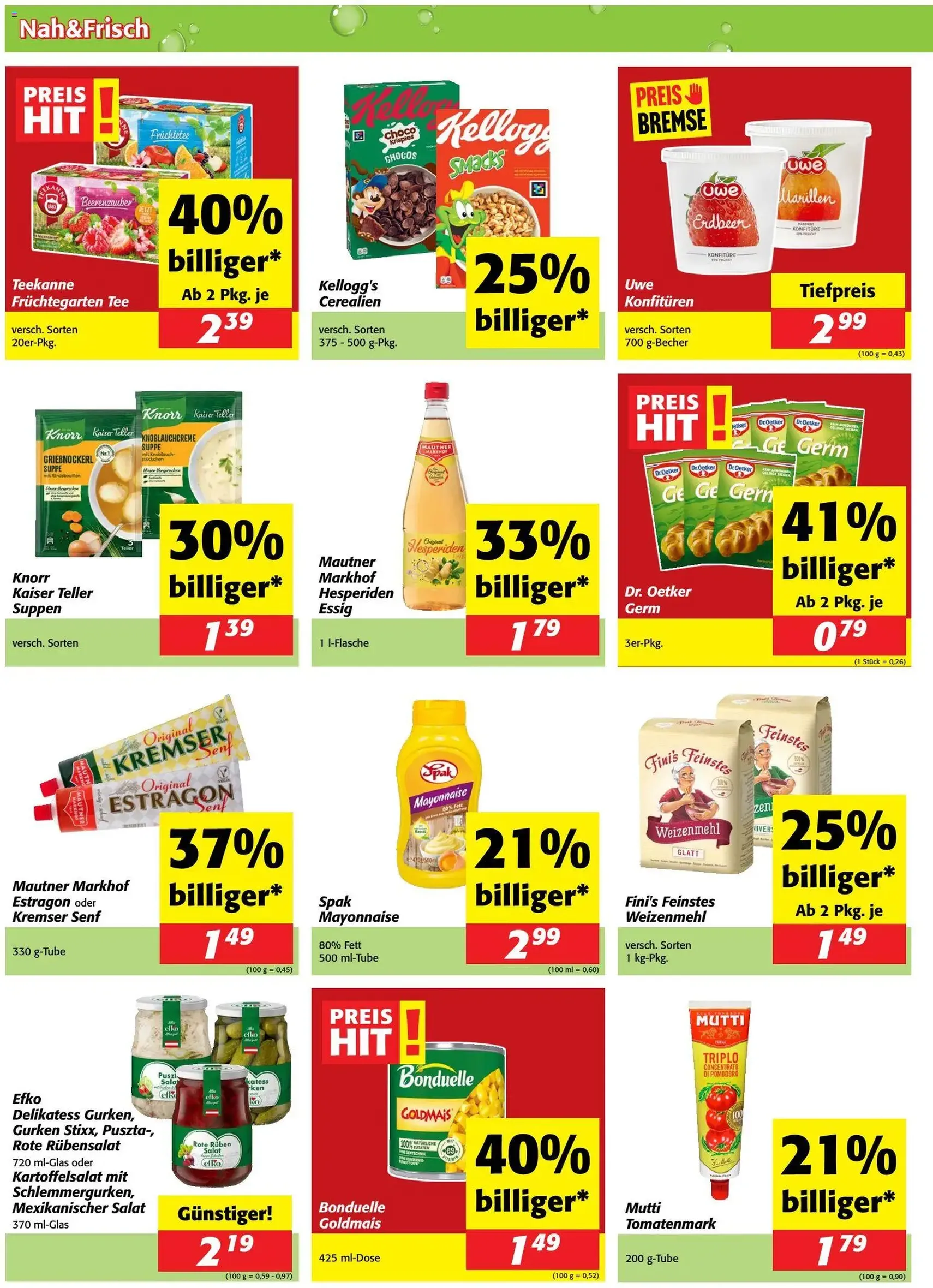 Nah und Frisch Flugblatt - Gültiger Prospekt ab 01.04.2026, Seite 4 von insgesamt 8