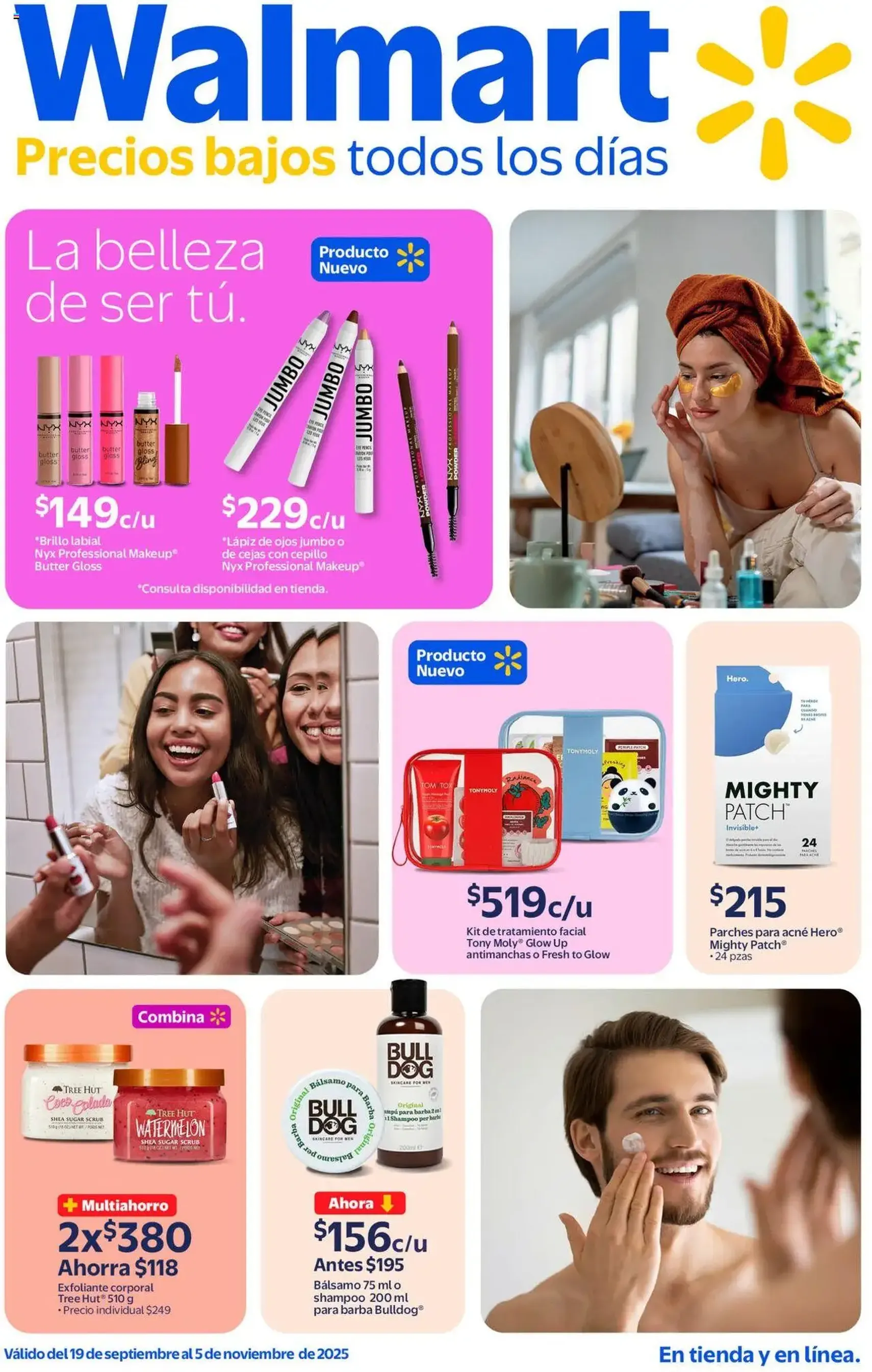 Walmart - Folleto la belleza - folleto válido desde 19/09/2025 página 1 de 21 Walmart - Folleto la belleza - folleto válido desde 19/09/2025 página 1 de 21