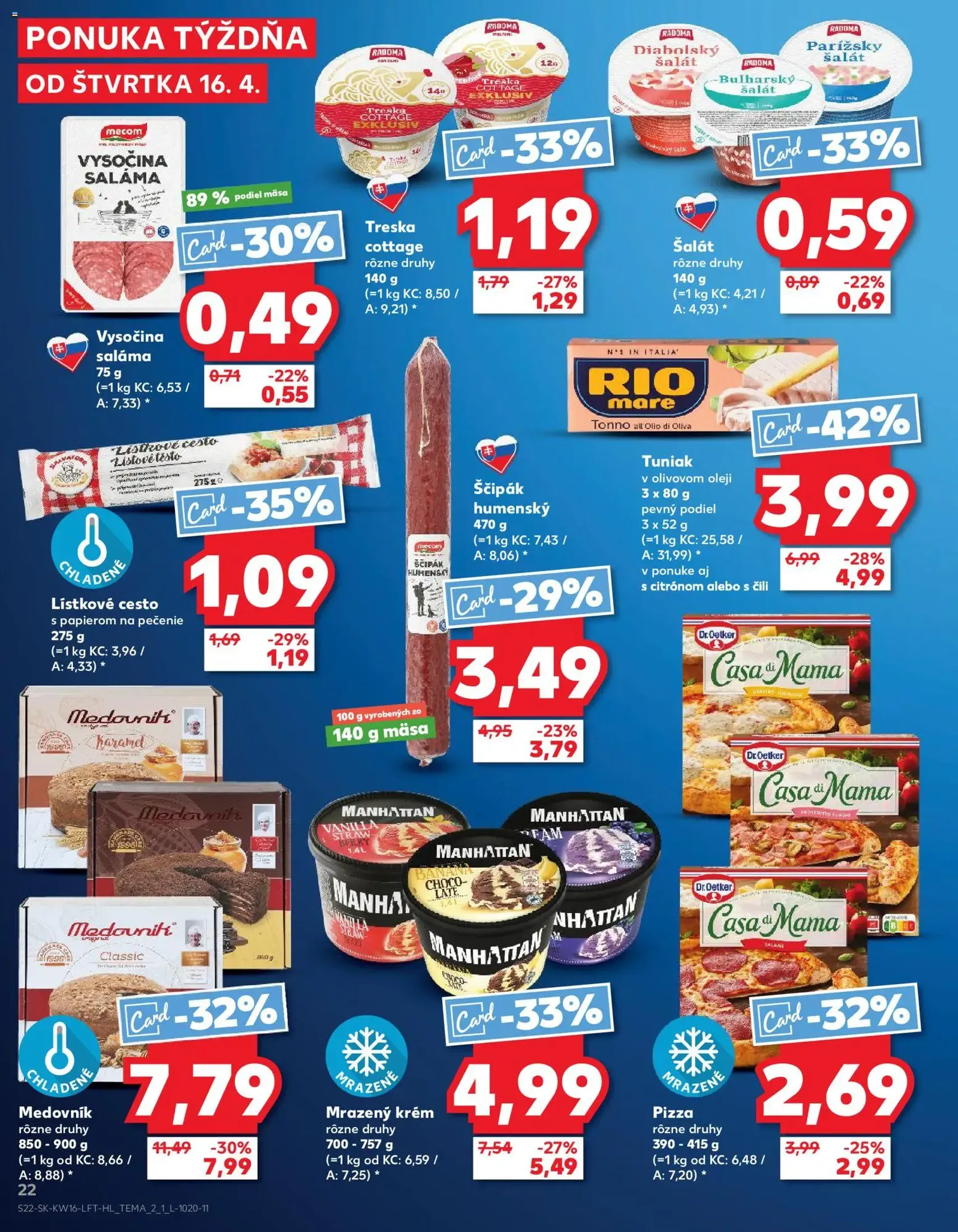 Kaufland leták - platný leták od 16.04.2026 strana 22 z 76
