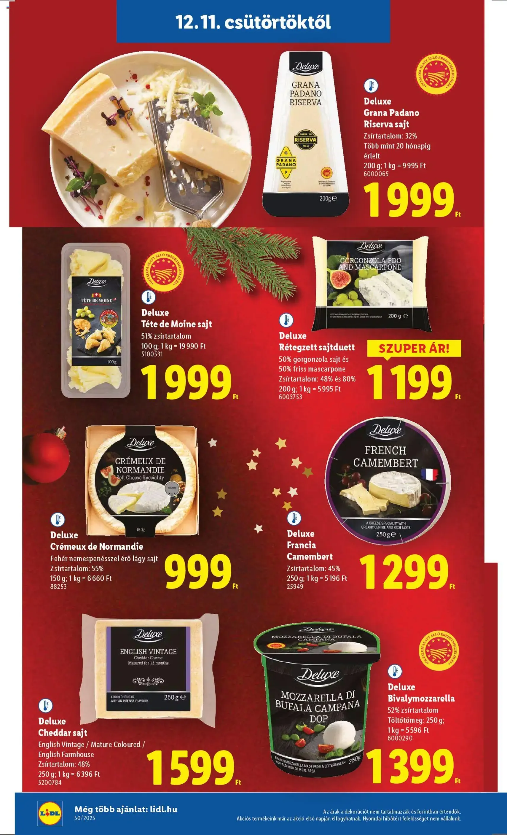 Lidl Akciós újság - 2025.12.11. érvényes szórólap 16 oldal 66 oldalból