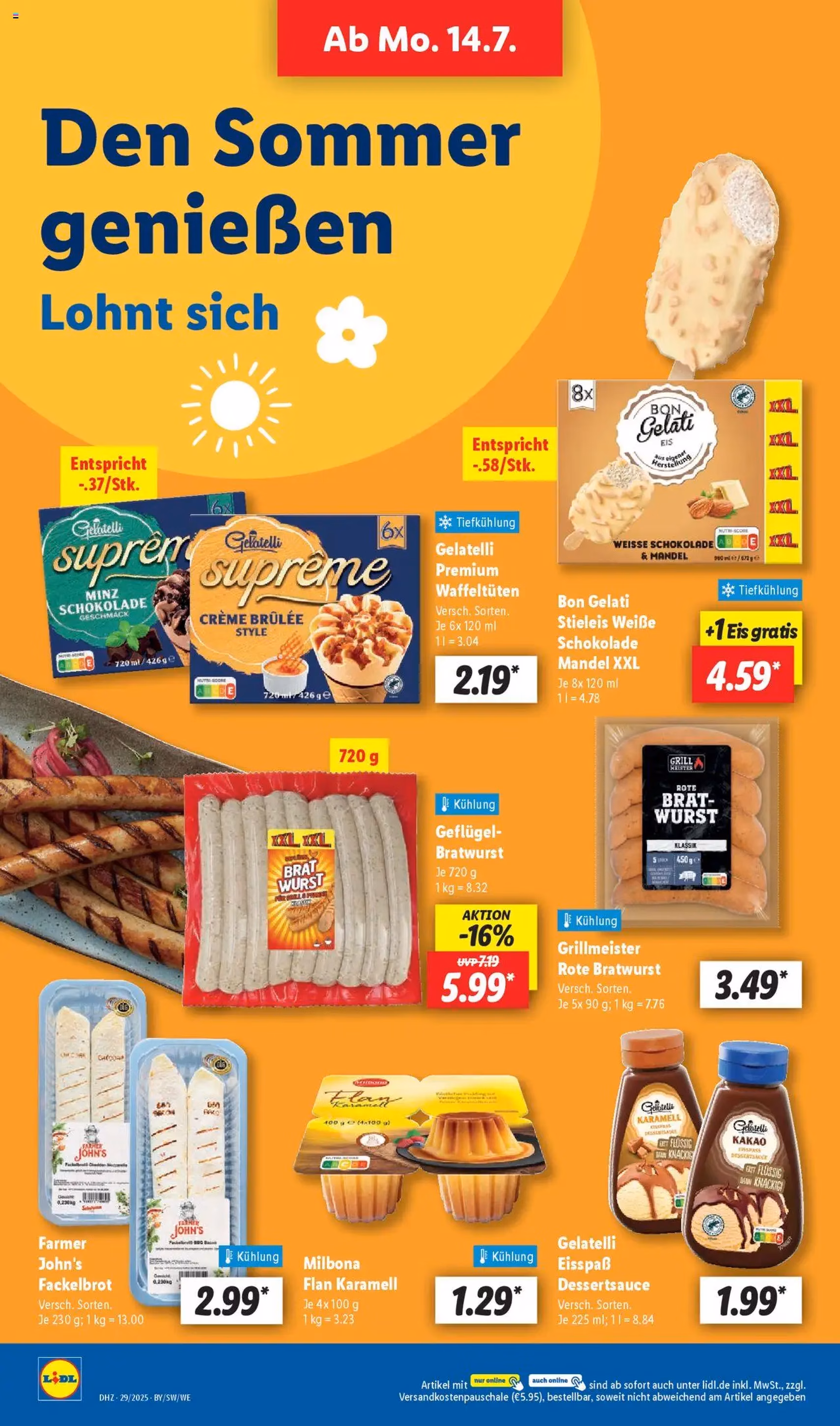 Lidl Prospekt - Gültiger Prospekt ab 14.07.2025, Seite 16 von insgesamt 65