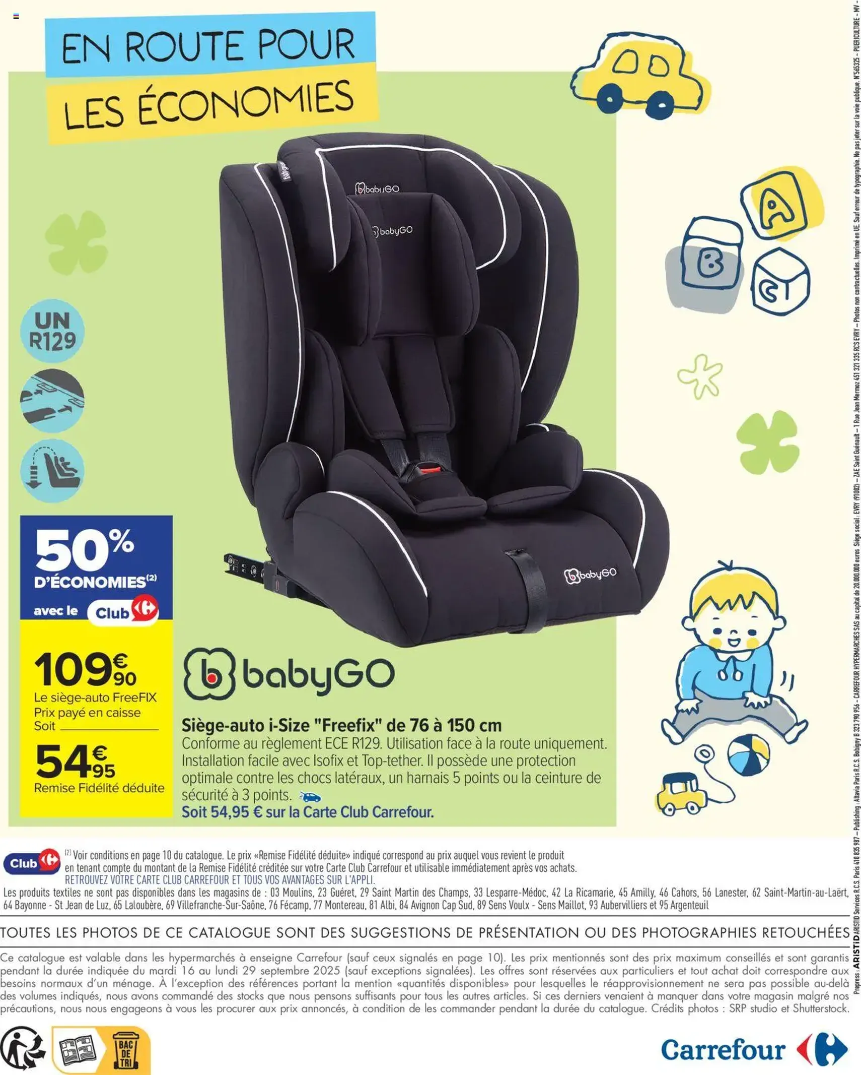 Carrefour Catalogue: Parents malins il n'y a pas de petites éconimies - brochure valable à partir du 16/09/2025, page 2 sur 44