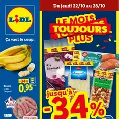 LIDL catalogue - Prévisualisation du catalogue valable à partir du 22/10/2026