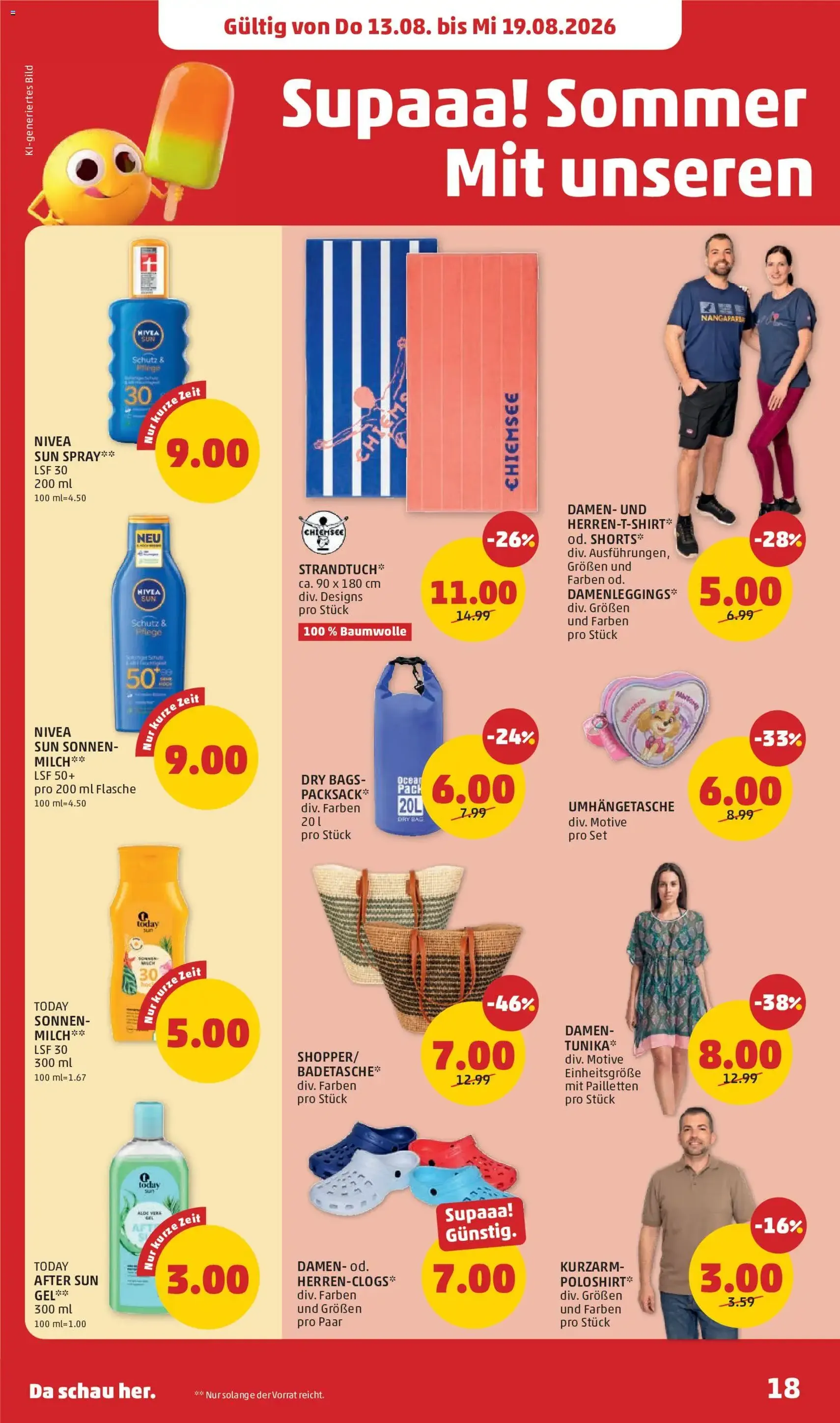 Penny Markt - Flugblatt - Gültiger Prospekt ab 13.08.2026, Seite 18 von insgesamt 32