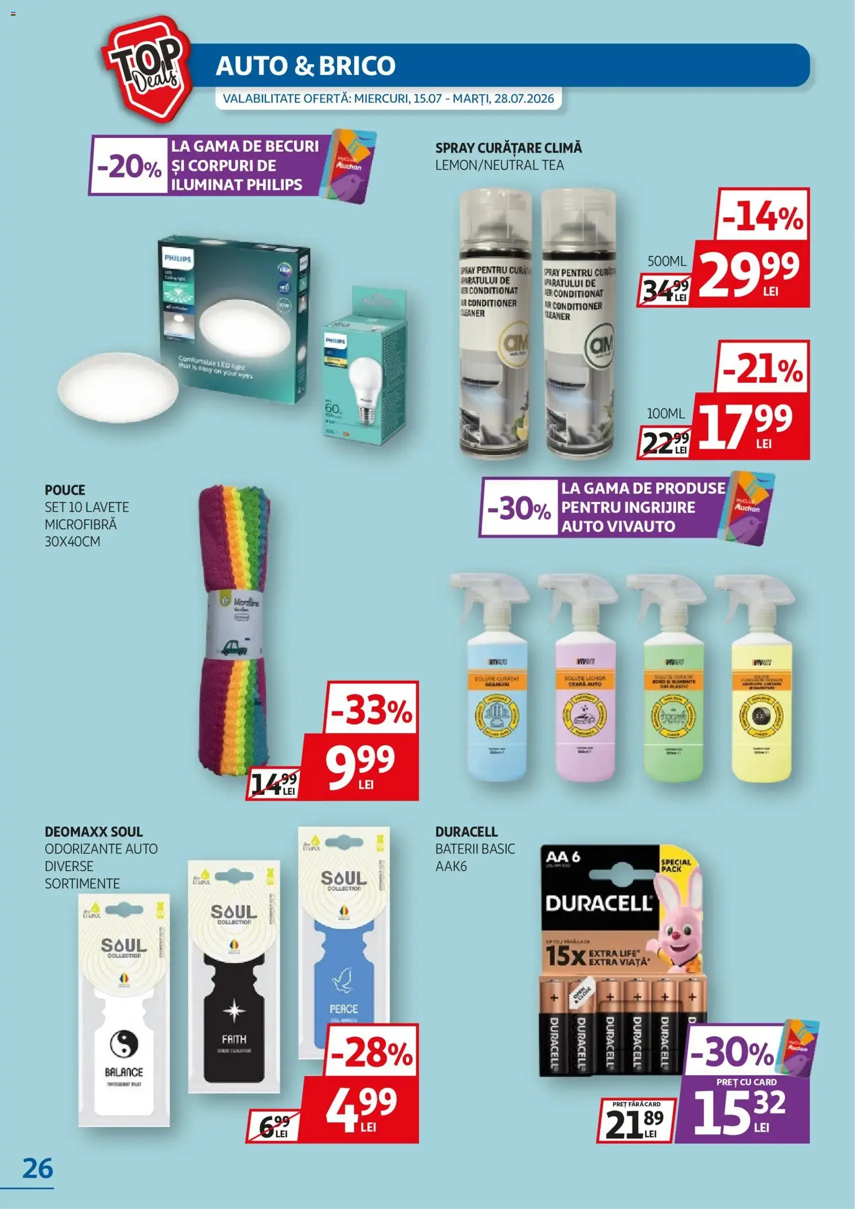 Auchan Catalog - cataloage valabile începând cu 15.07.2026 pagina 26 din 40