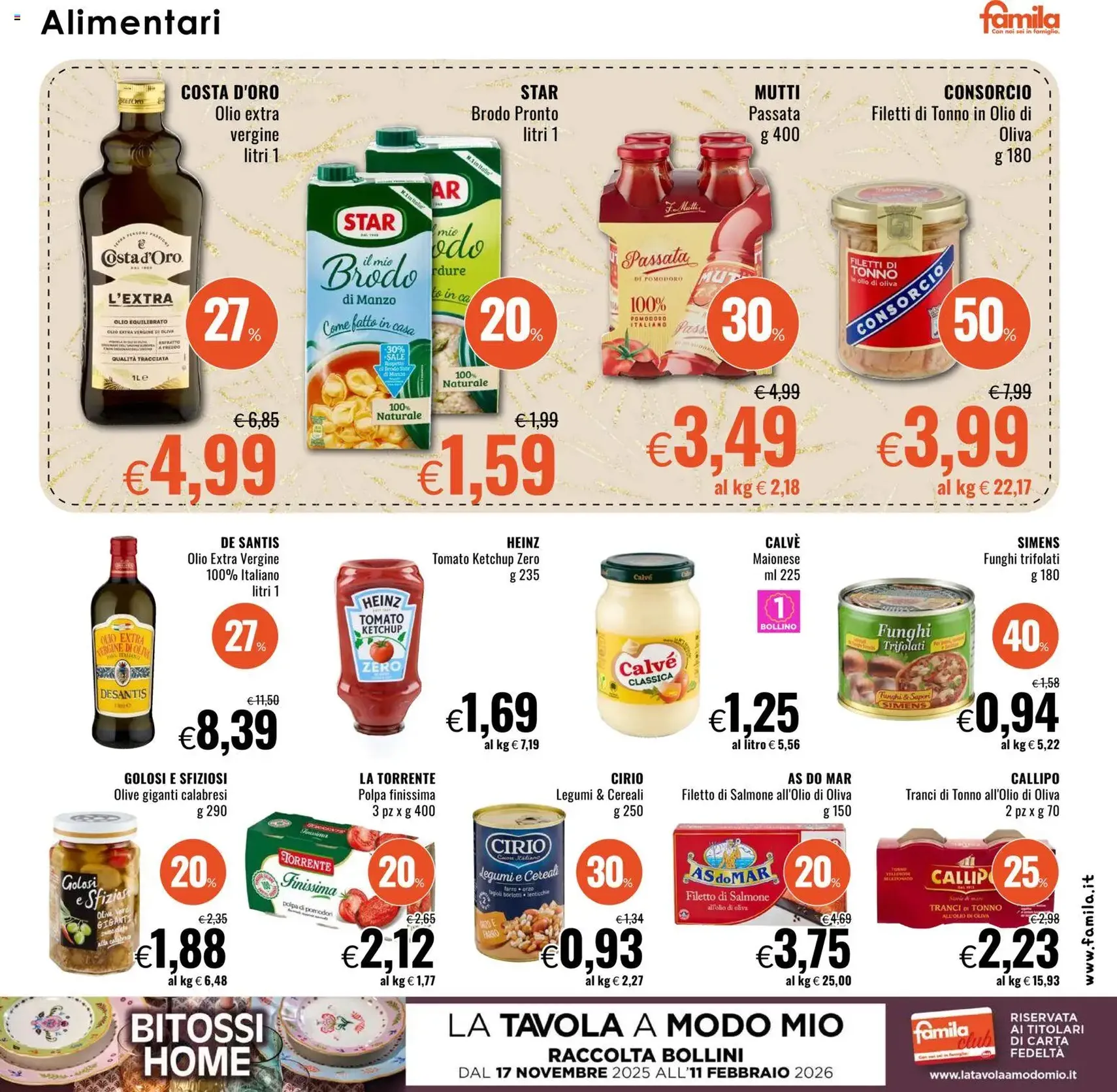 Volantino Famila - volantino valido dal 28/12/2025 pagina 17 di 28