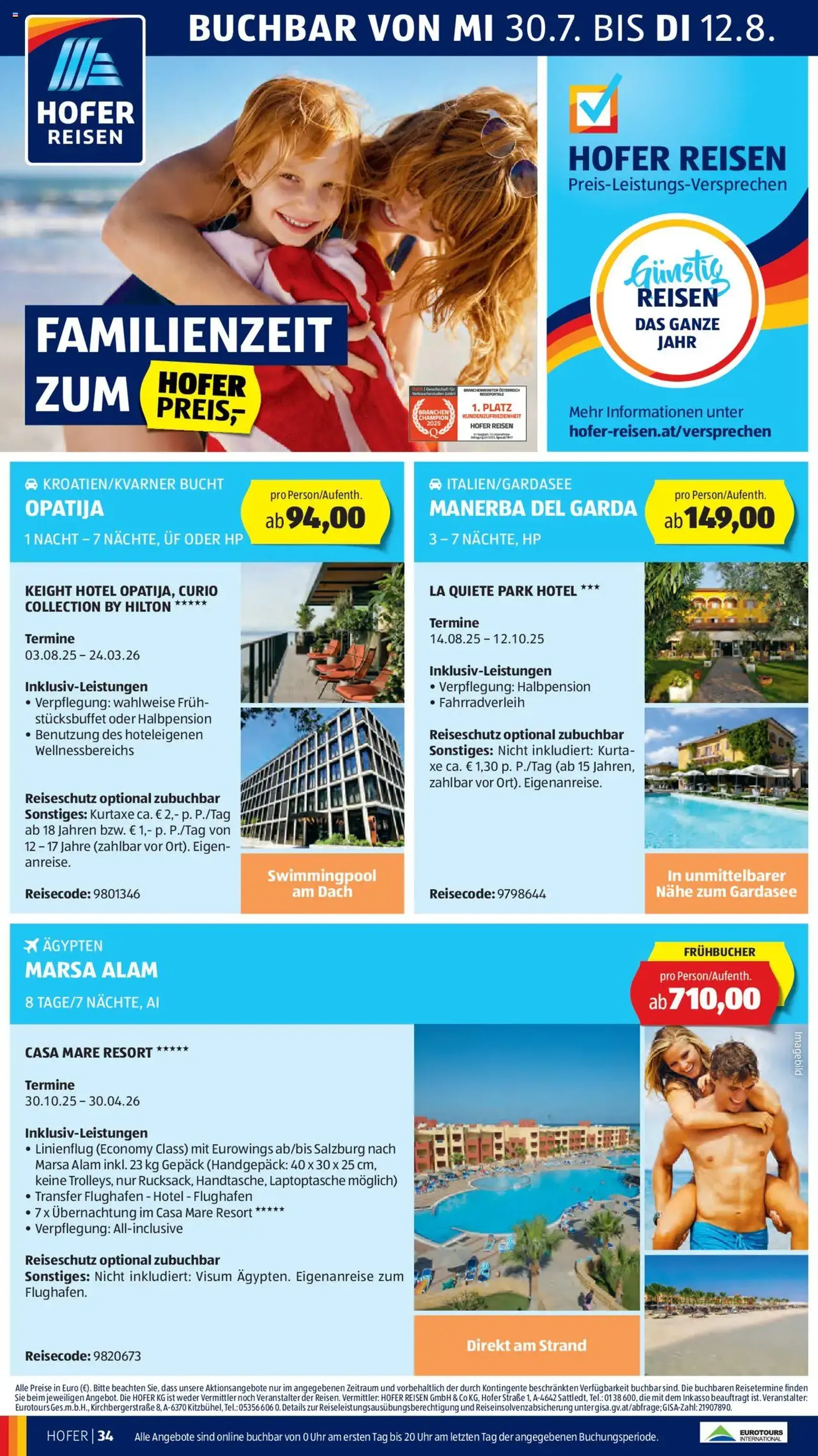 Hofer Flugblatt - Gültiger Prospekt ab 01.08.2025, Seite 38 von insgesamt 41 Hofer Flugblatt - Gültiger Prospekt ab 01.08.2025, Seite 38 von insgesamt 41
