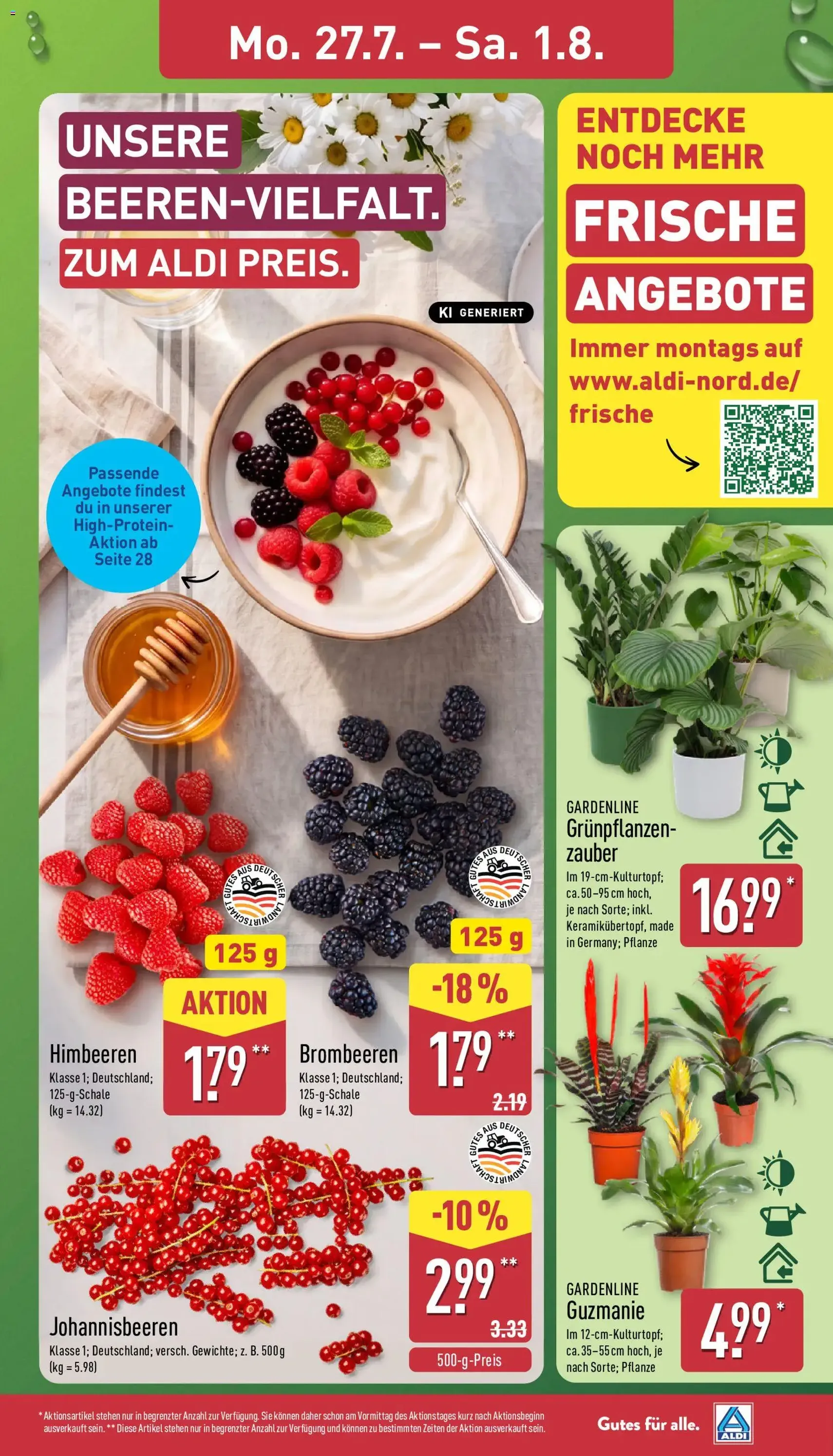 Aldi Prospekt - Gültiger Prospekt ab 27.07.2026, Seite 4 von insgesamt 48