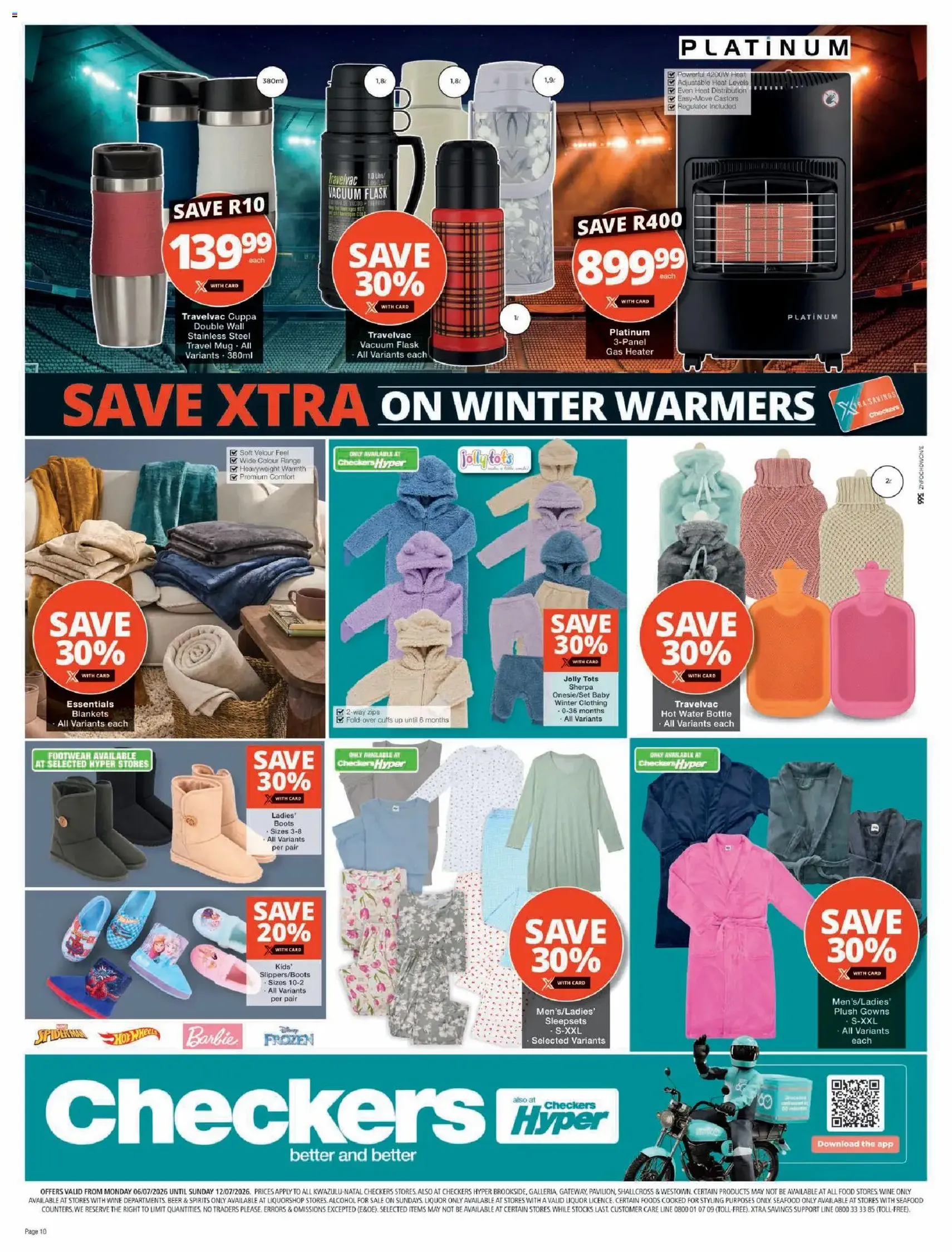 Checkers Specials - valid flyer from 06/07/2026, page 10 of 10