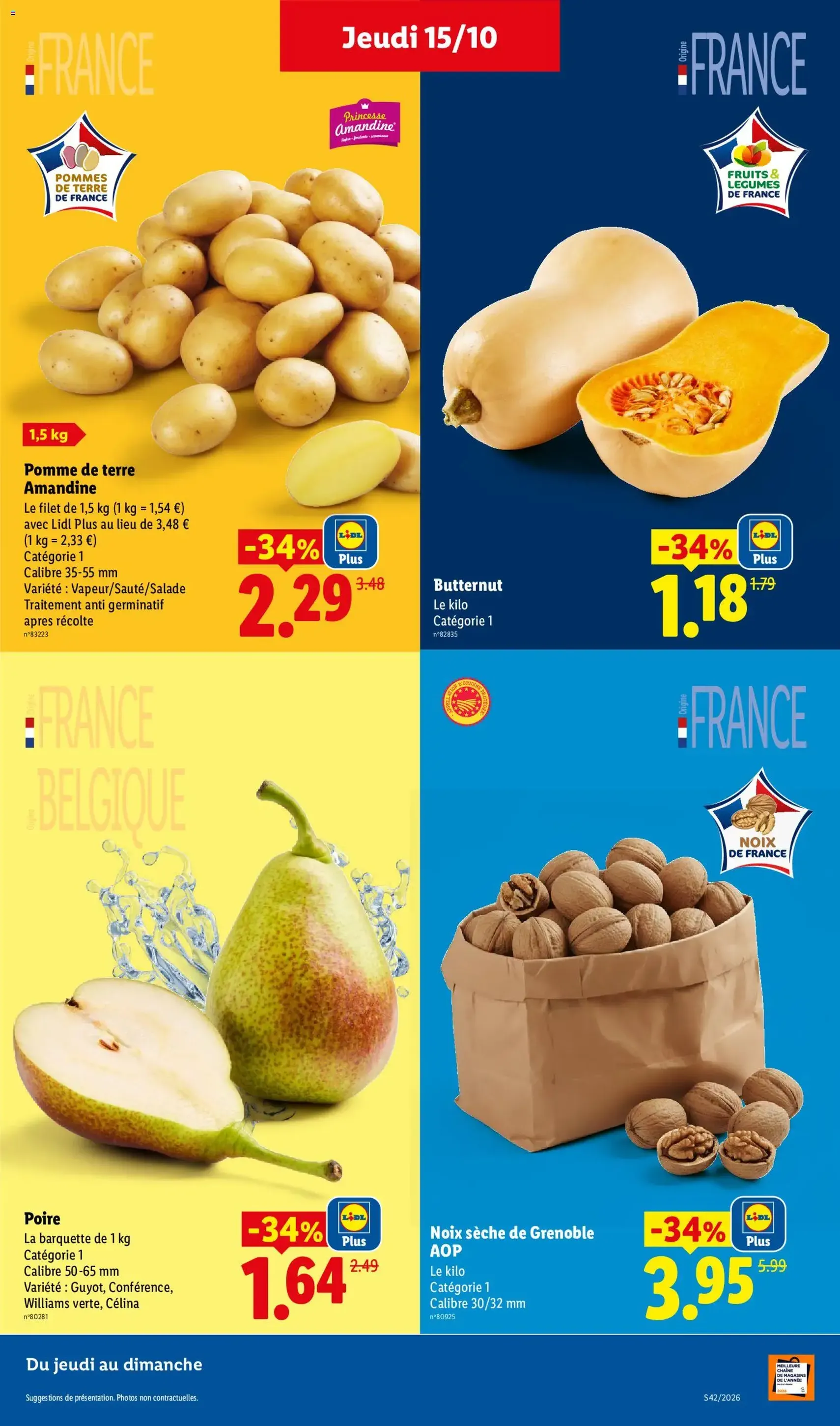 LIDL catalogue - brochure valable à partir du 15/10/2026, page 3 sur 64