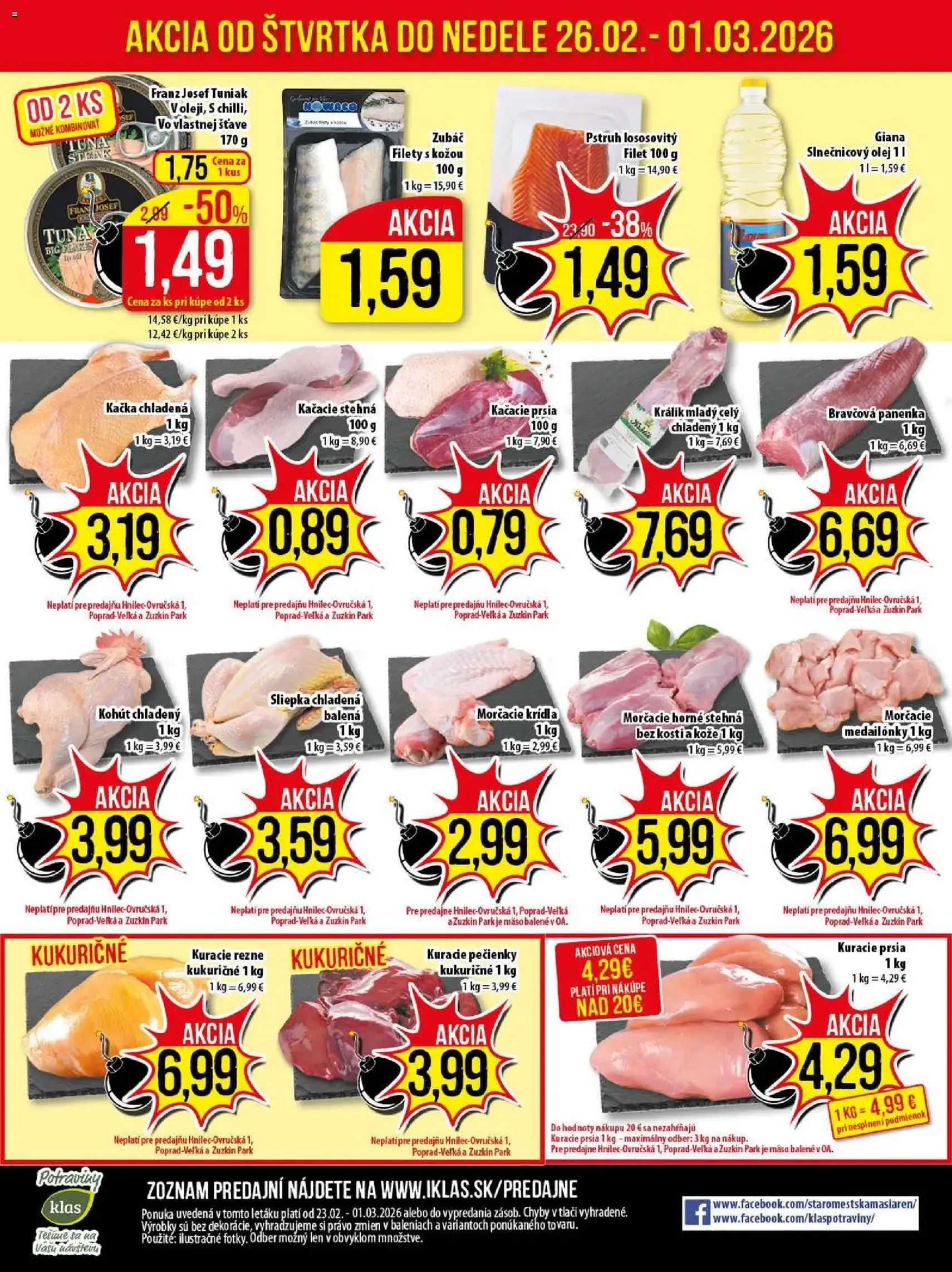 Klas leták - platný leták od 23.02.2026 strana 25 z 25
