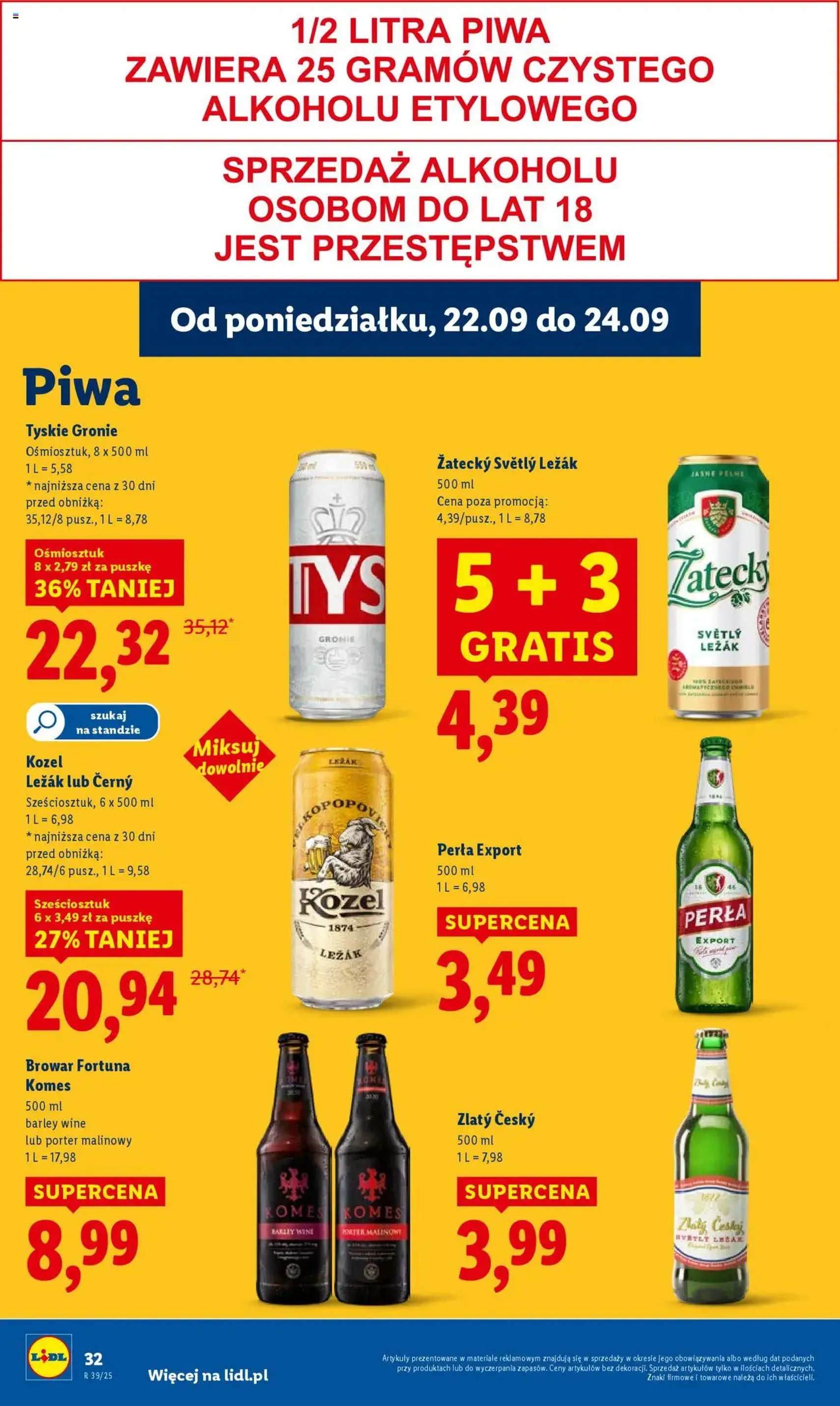Lidl Gazetka - ważny gazetka od 22.09.2025 strona 40 z 67 Lidl Gazetka - ważny gazetka od 22.09.2025 strona 40 z 67