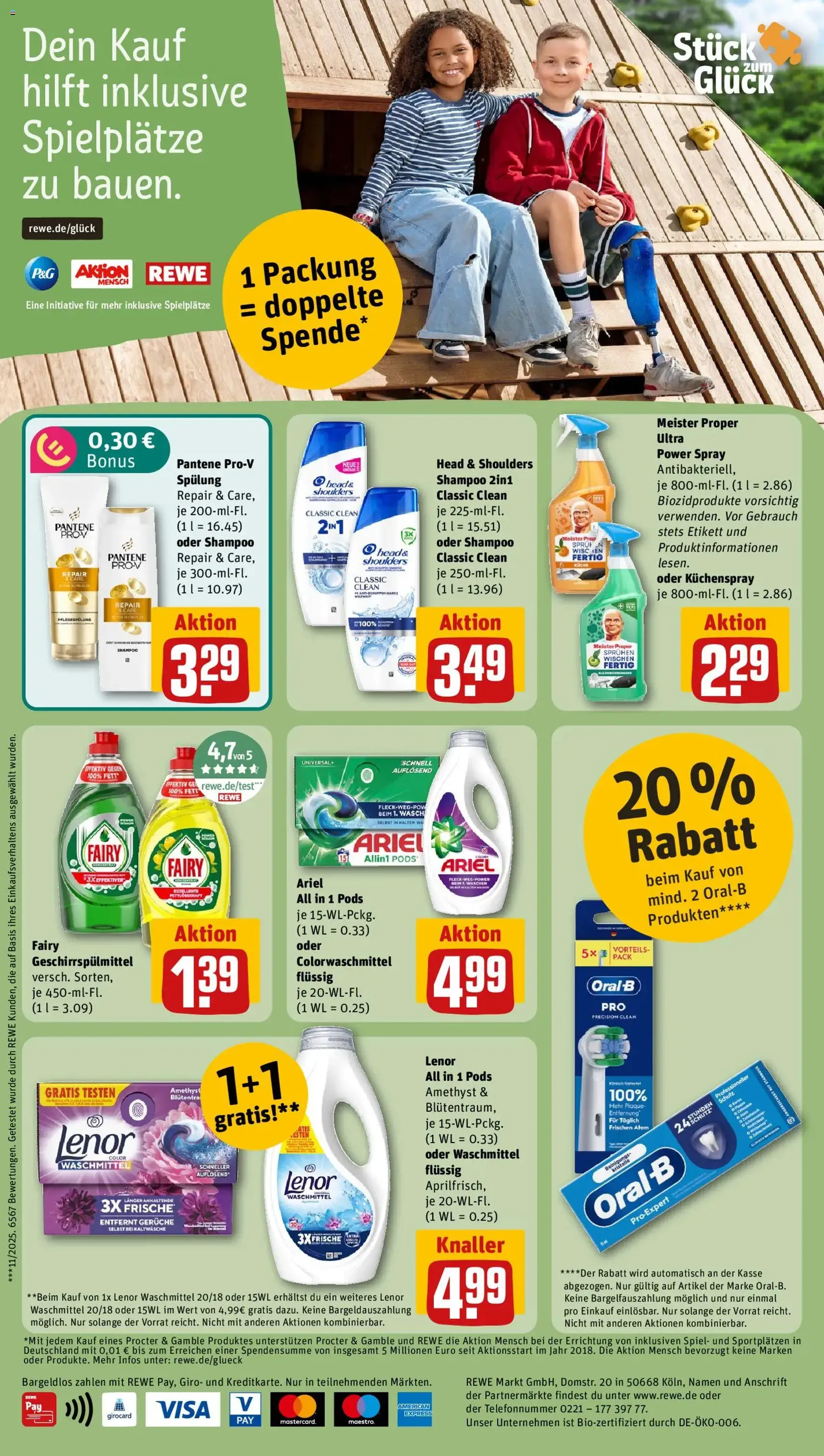 Rewe Prospekt - Gültiger Prospekt ab 31.08.2026, Seite 20 von insgesamt 20
