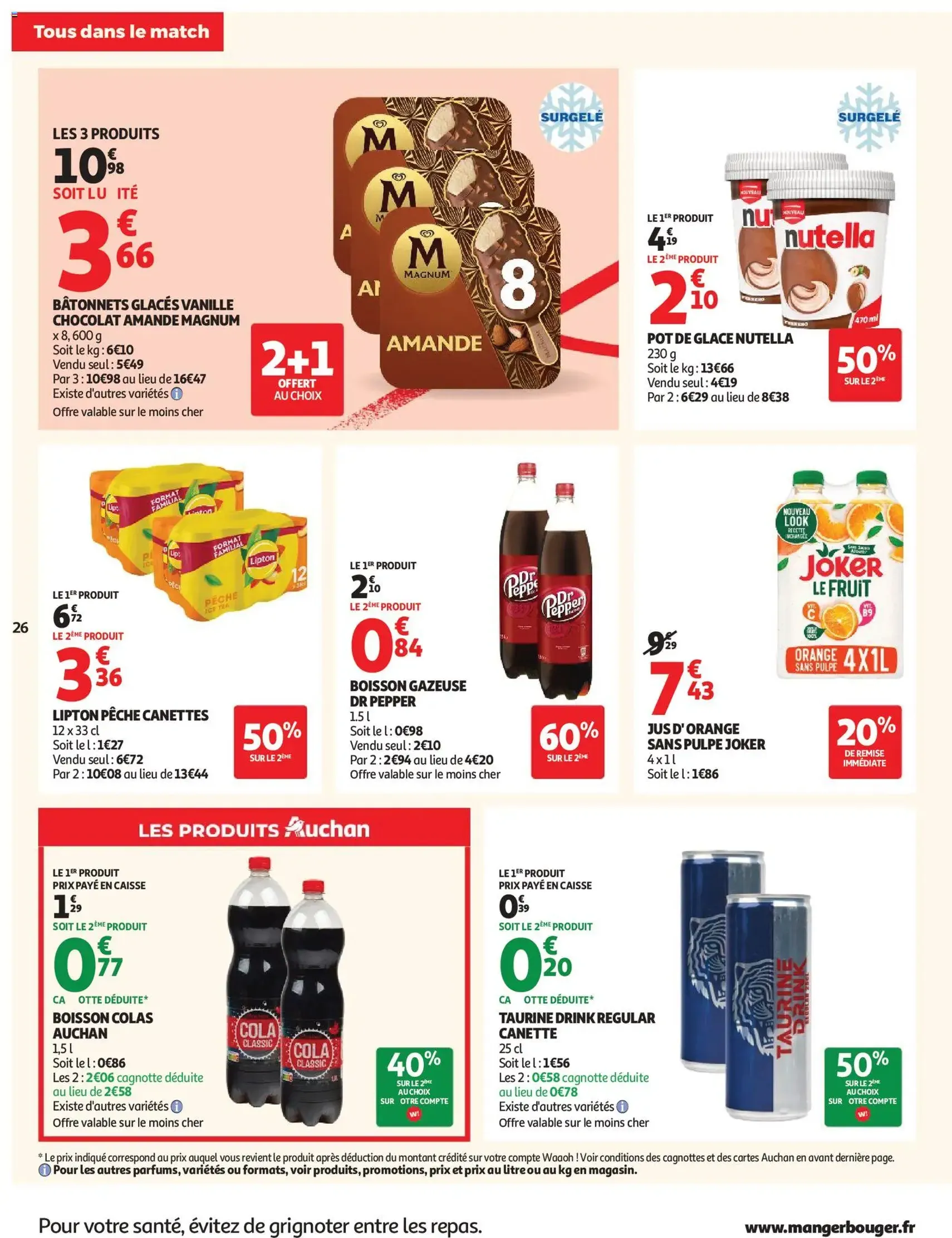 Auchan folder / publicité - geldige folder vanaf 02/06/2026 pagina 26 van 60