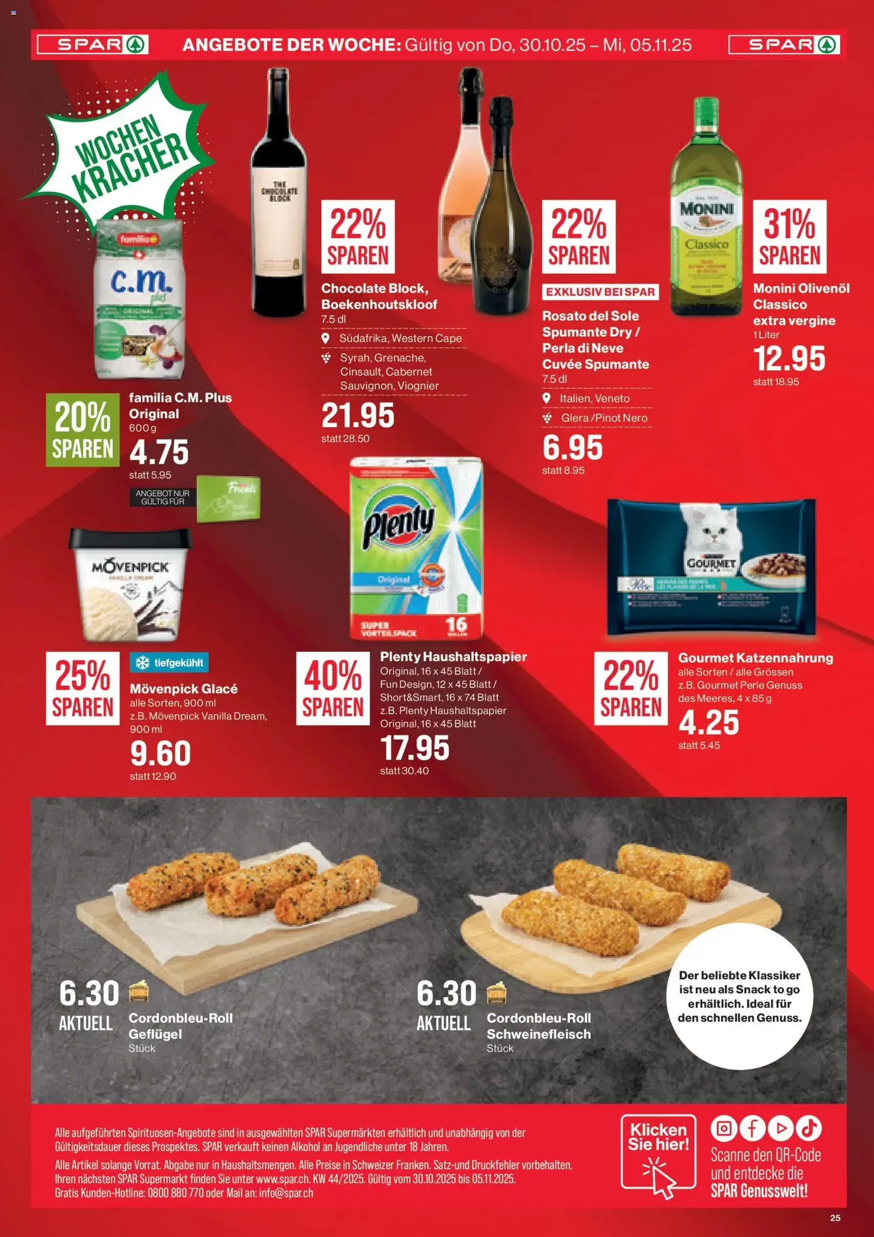 SPAR Aktionen - Gültiger Prospekt ab 30.10.2025, Seite 25 von insgesamt 25 SPAR Aktionen - Gültiger Prospekt ab 30.10.2025, Seite 25 von insgesamt 25