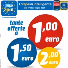 Volantino Eurospin - anteprima volantino valido dal 17/07/2025