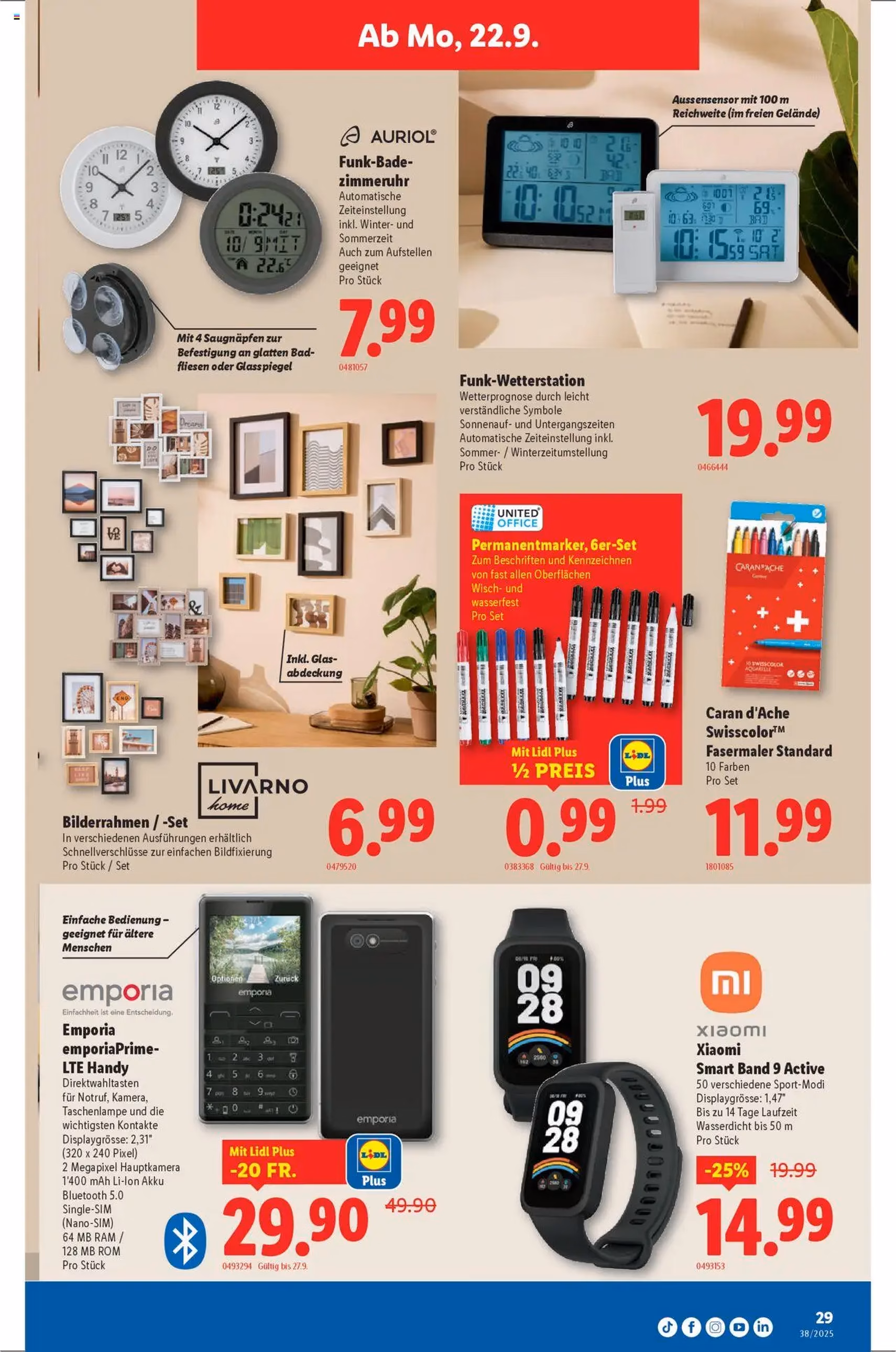 Lidl Aktionen - Gültiger Prospekt ab 18.09.2025, Seite 29 von insgesamt 32
