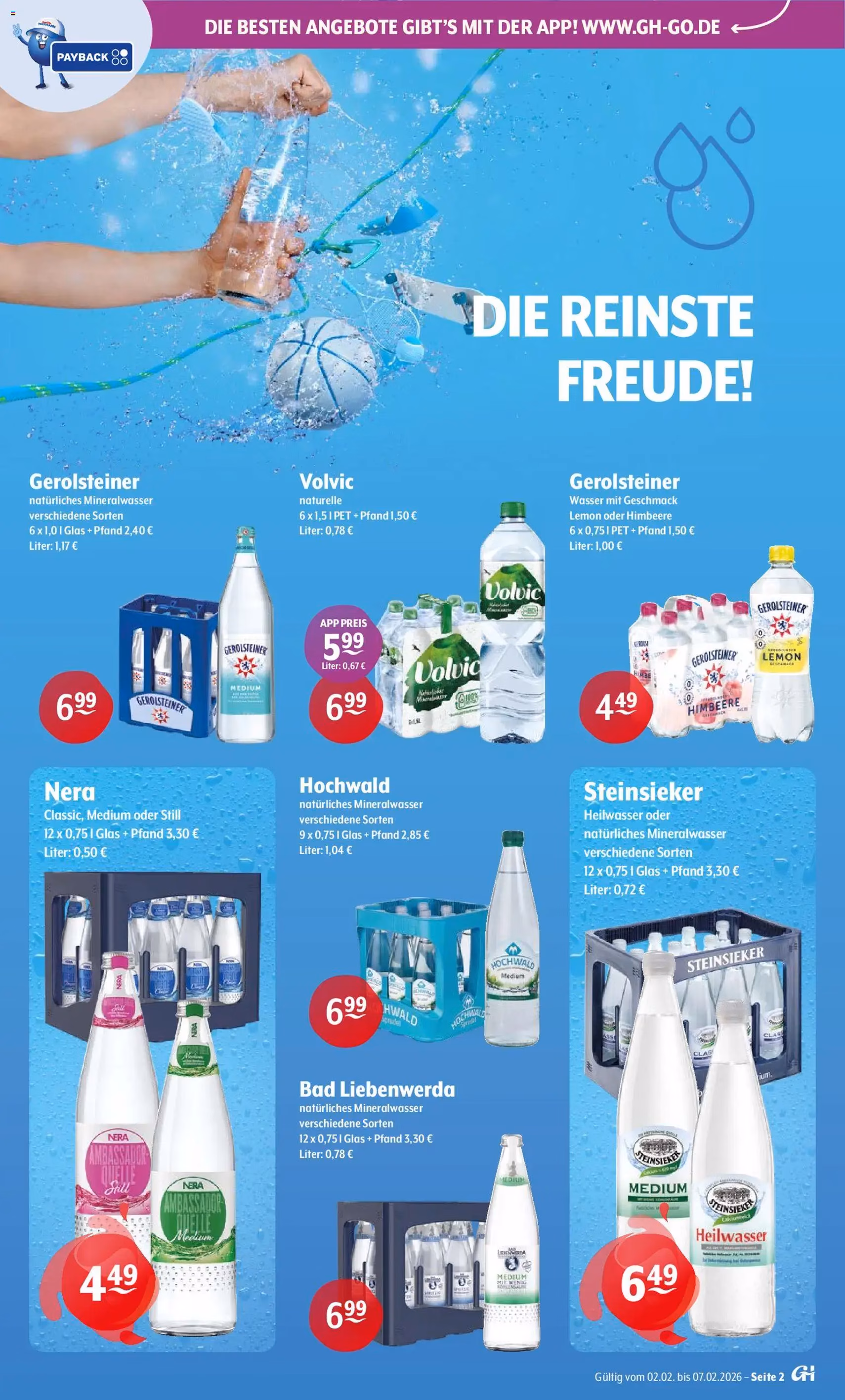 Trink und Spare Prospekt - Gültiger Prospekt ab 02.02.2026, Seite 2 von insgesamt 12