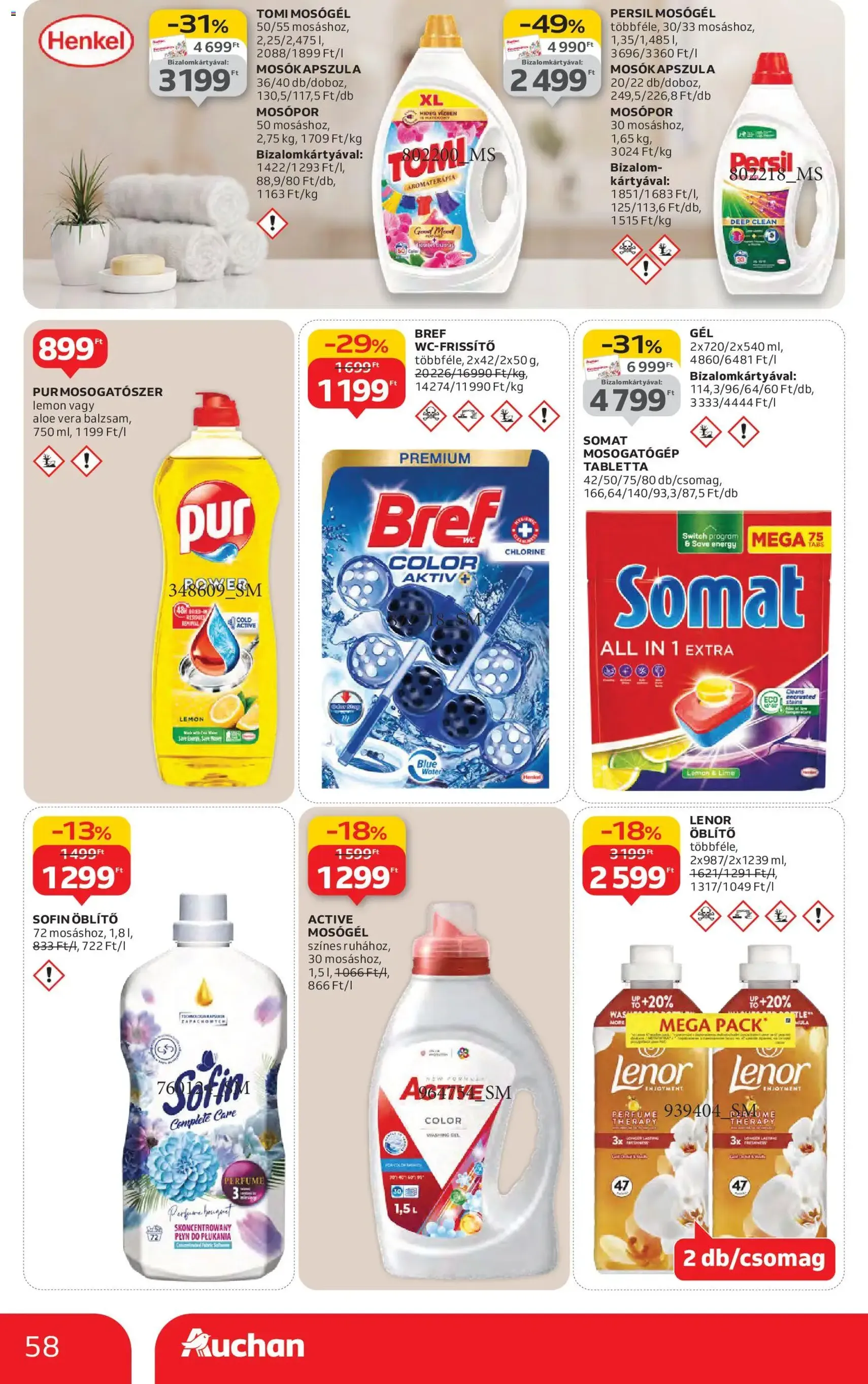 Auchan Akciós újság - 2025.11.27. érvényes szórólap 58 oldal 82 oldalból