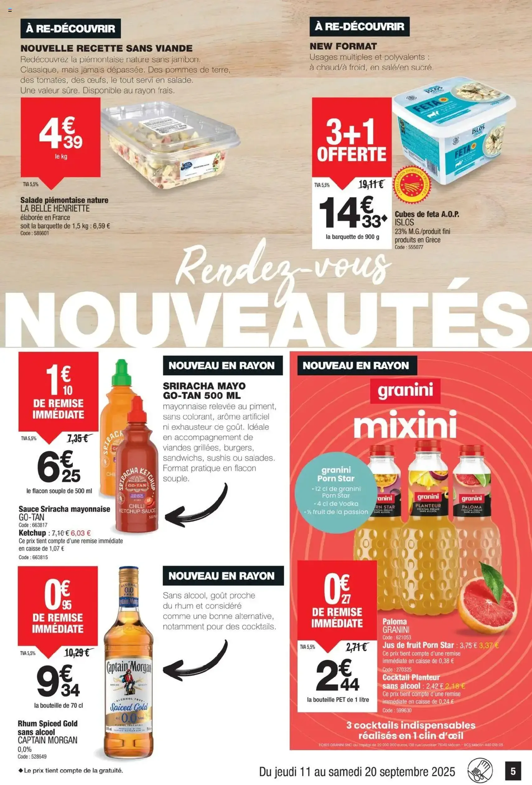 Promocash catalogue - brochure valable à partir du 11/09/2025, page 5 sur 24 Promocash catalogue - brochure valable à partir du 11/09/2025, page 5 sur 24