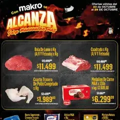 Vista previa del folleto Makro ofertas válido desde 23/10/2025