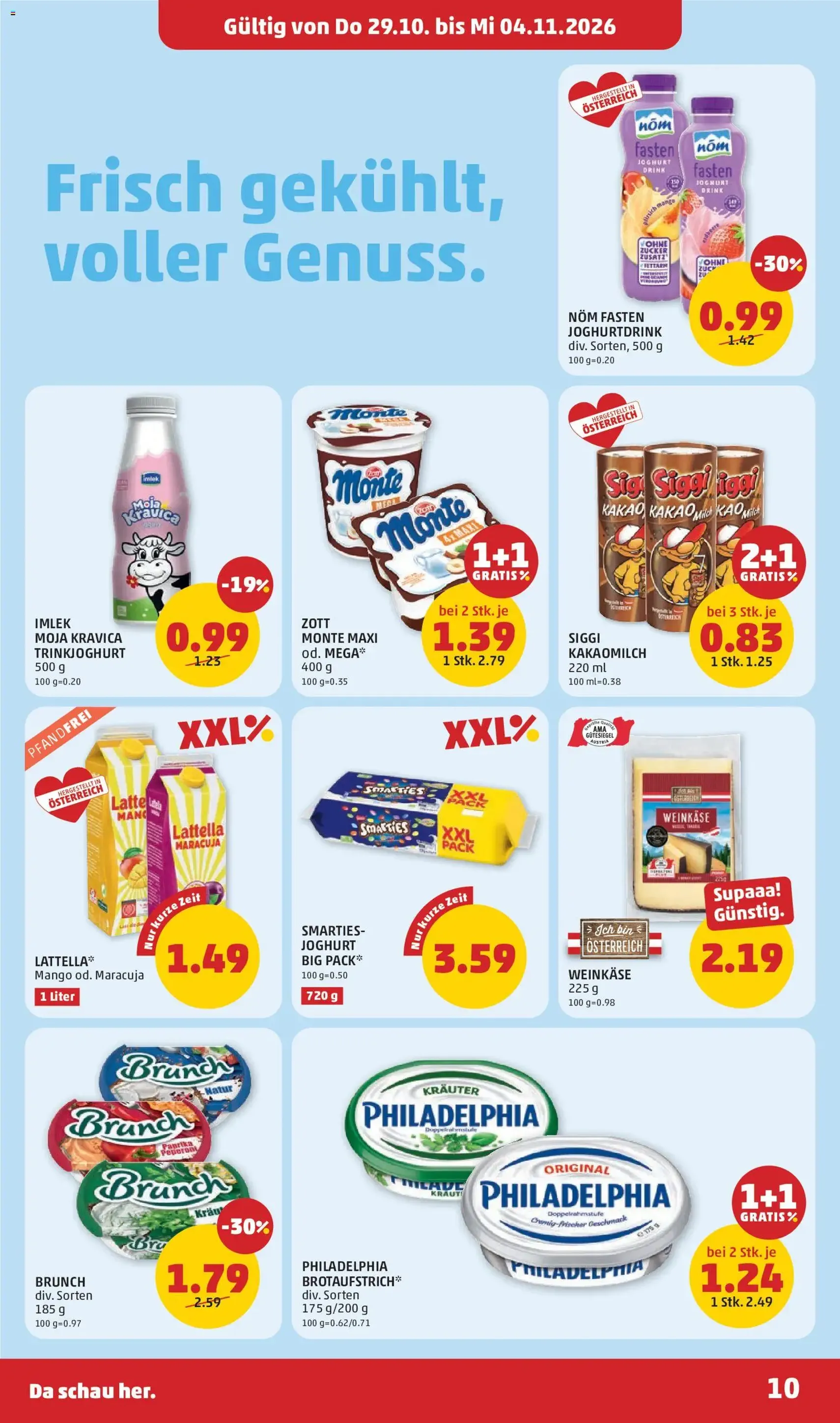 Penny Markt Flugblatt - Gültiger Prospekt ab 29.10.2026, Seite 10 von insgesamt 36