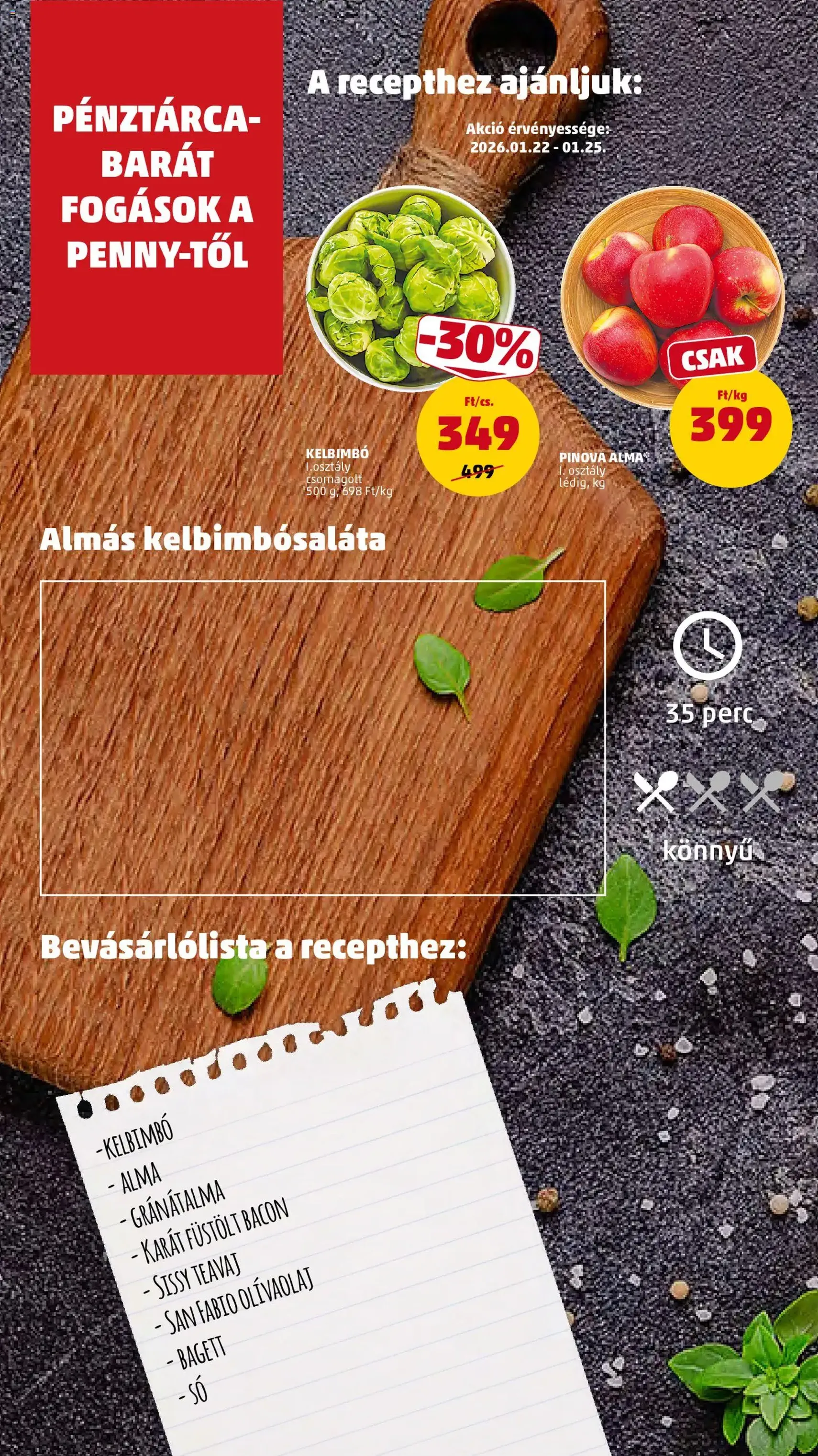 PENNY Akciós újság - 2026.01.22. érvényes szórólap 8 oldal 36 oldalból