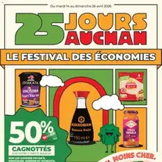 Auchan prospectus - Prévisualisation du catalogue valable à partir du 14/04/2026