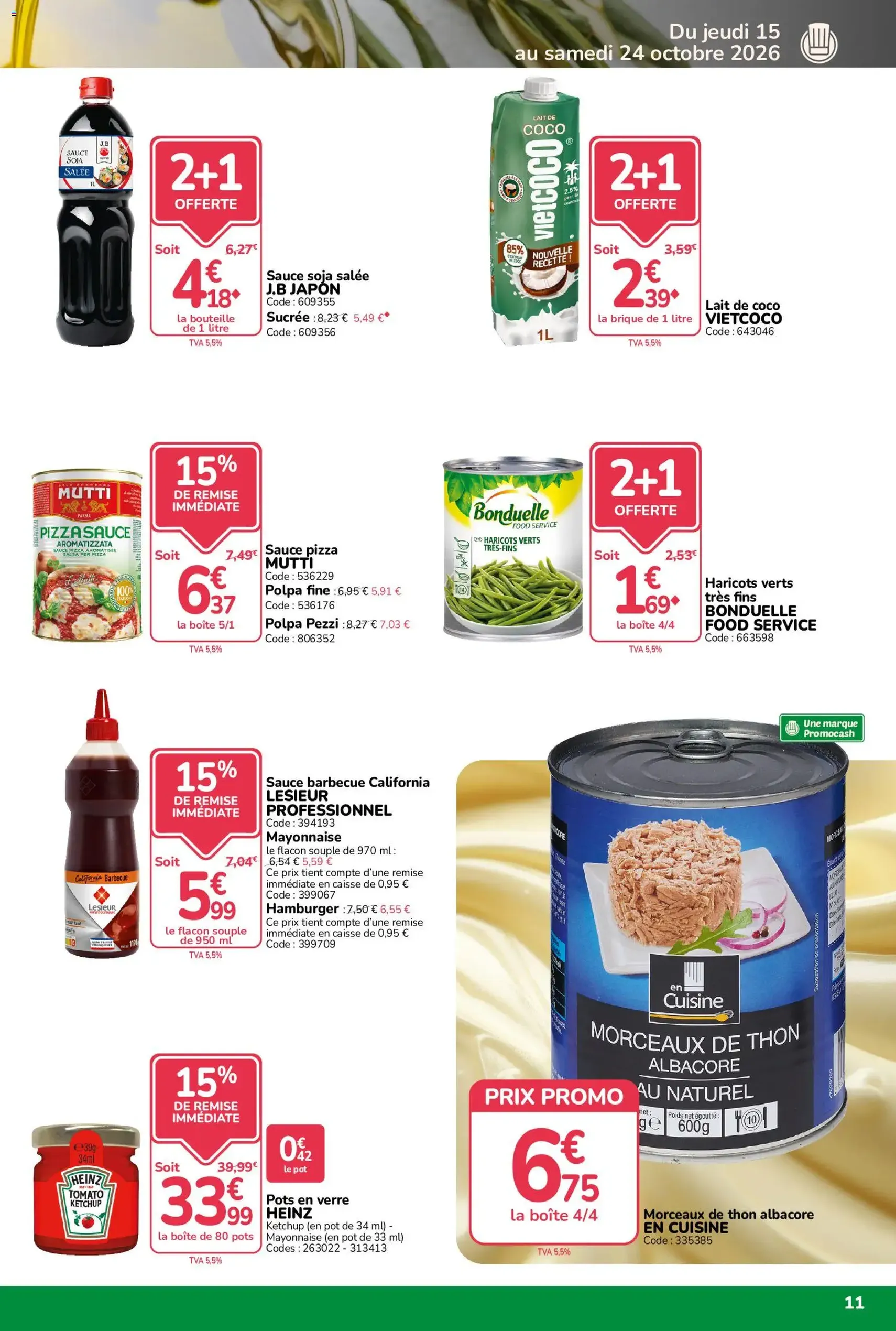 Promocash catalogue - brochure valable à partir du 15/10/2026, page 11 sur 24