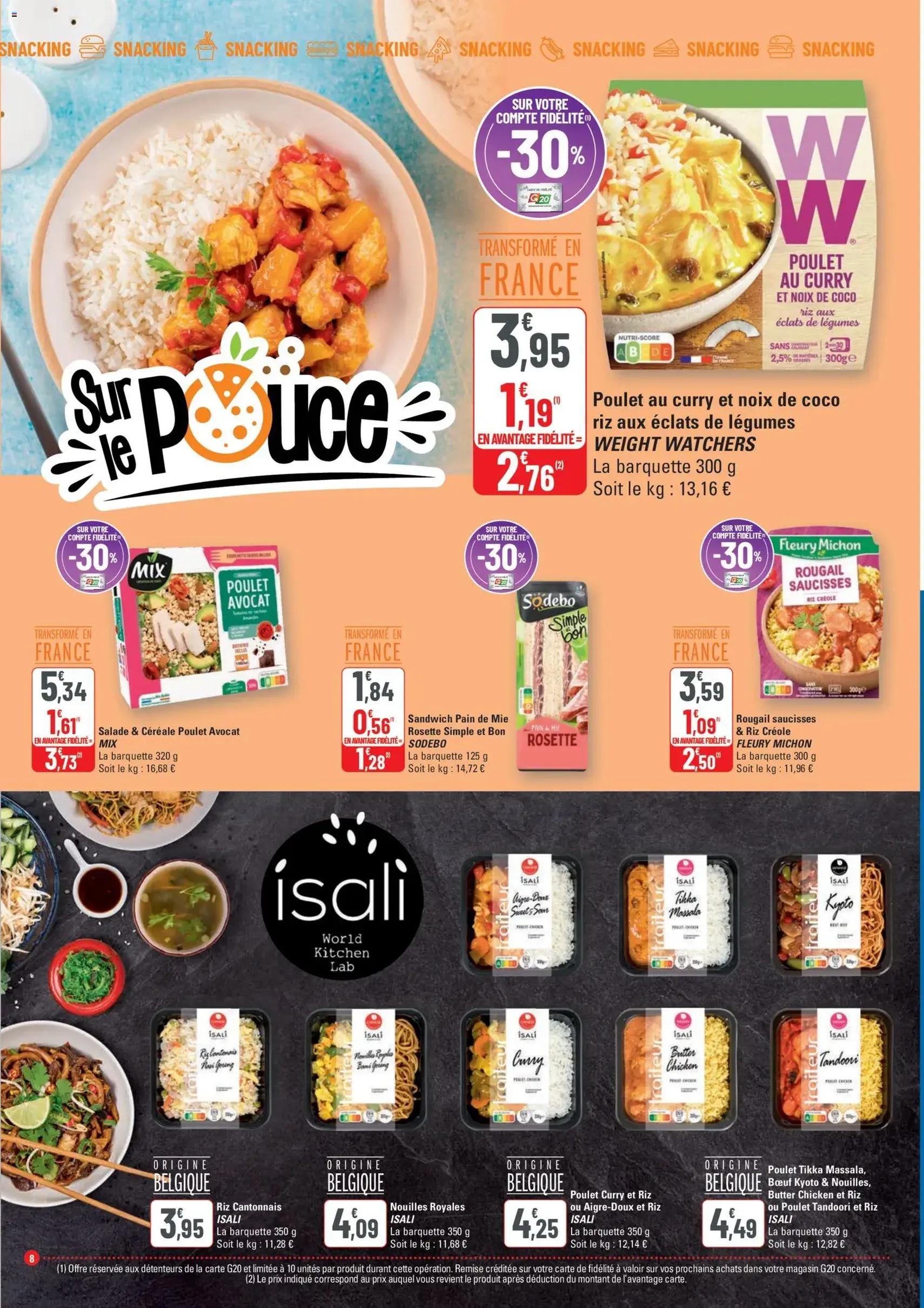 G20 Supermarchés catalogue - brochure valable à partir du 22/10/2025, page 8 sur 20 G20 Supermarchés catalogue - brochure valable à partir du 22/10/2025, page 8 sur 20